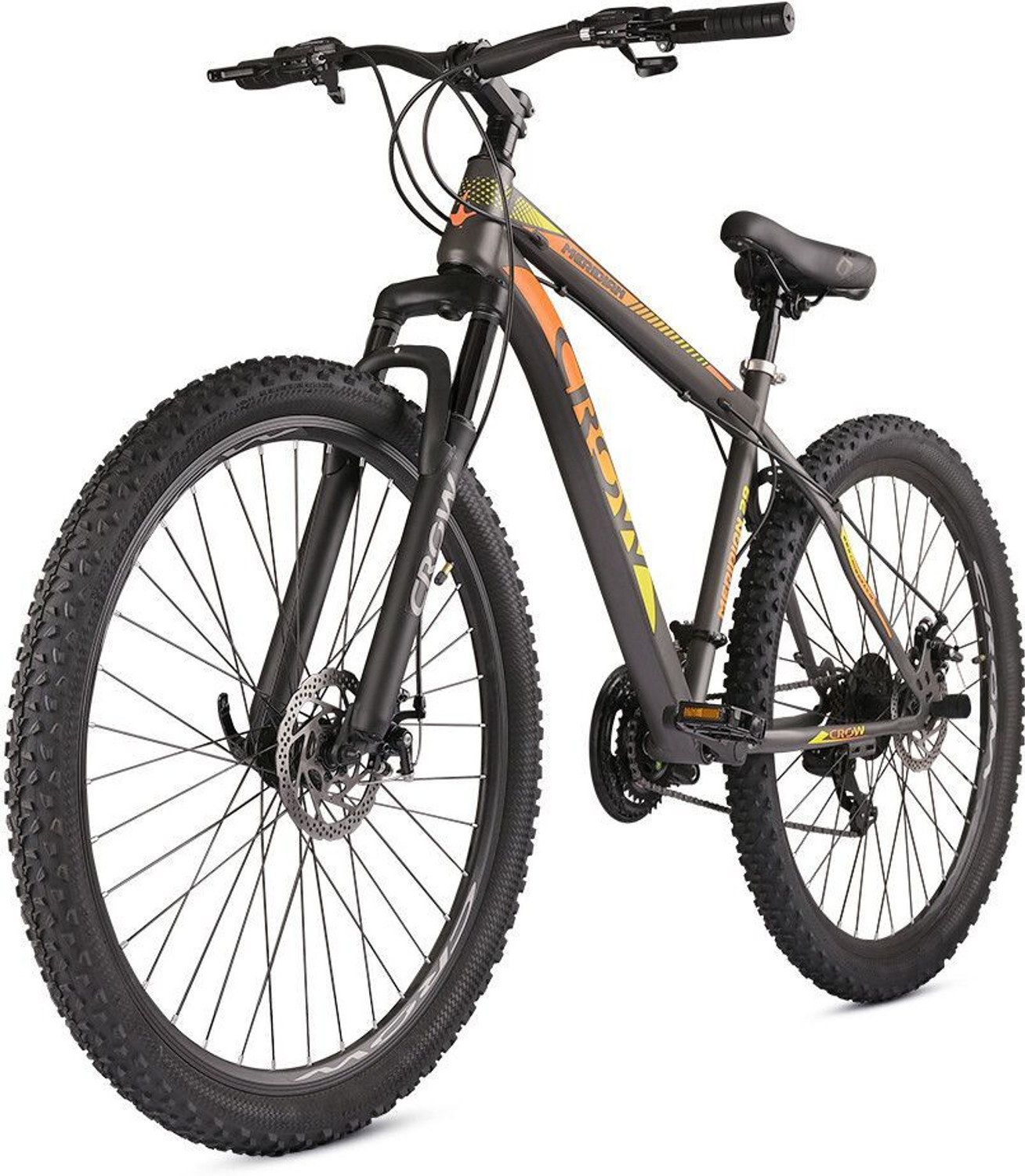 Image of PHOENIX Hydra 9 29 inch 27 Speed 29 T (inch) Mountain /Hardtail Cycle (27 Gear, Green, Black, Only Front Suspension)