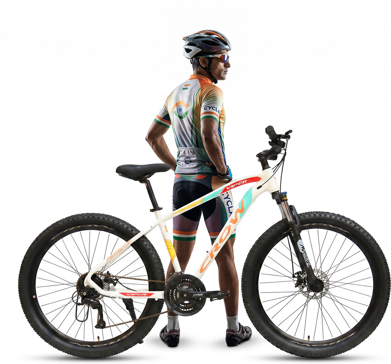 Image of PHOENIX Hydra 9 29 inch 27 Speed 29 T (inch) Mountain /Hardtail Cycle (27 Gear, Green, Black, Only Front Suspension)