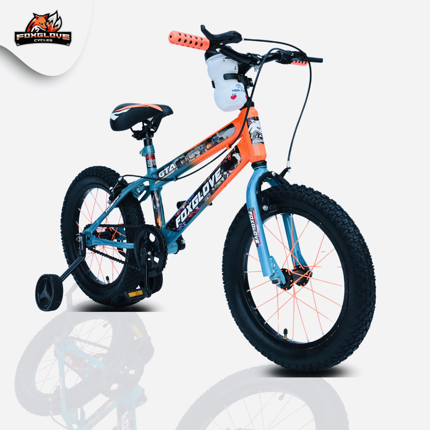 Image of Kross Extreme 20 T (inch) Mountain Cycle (Single Speed, White, Yellow, Rigid)