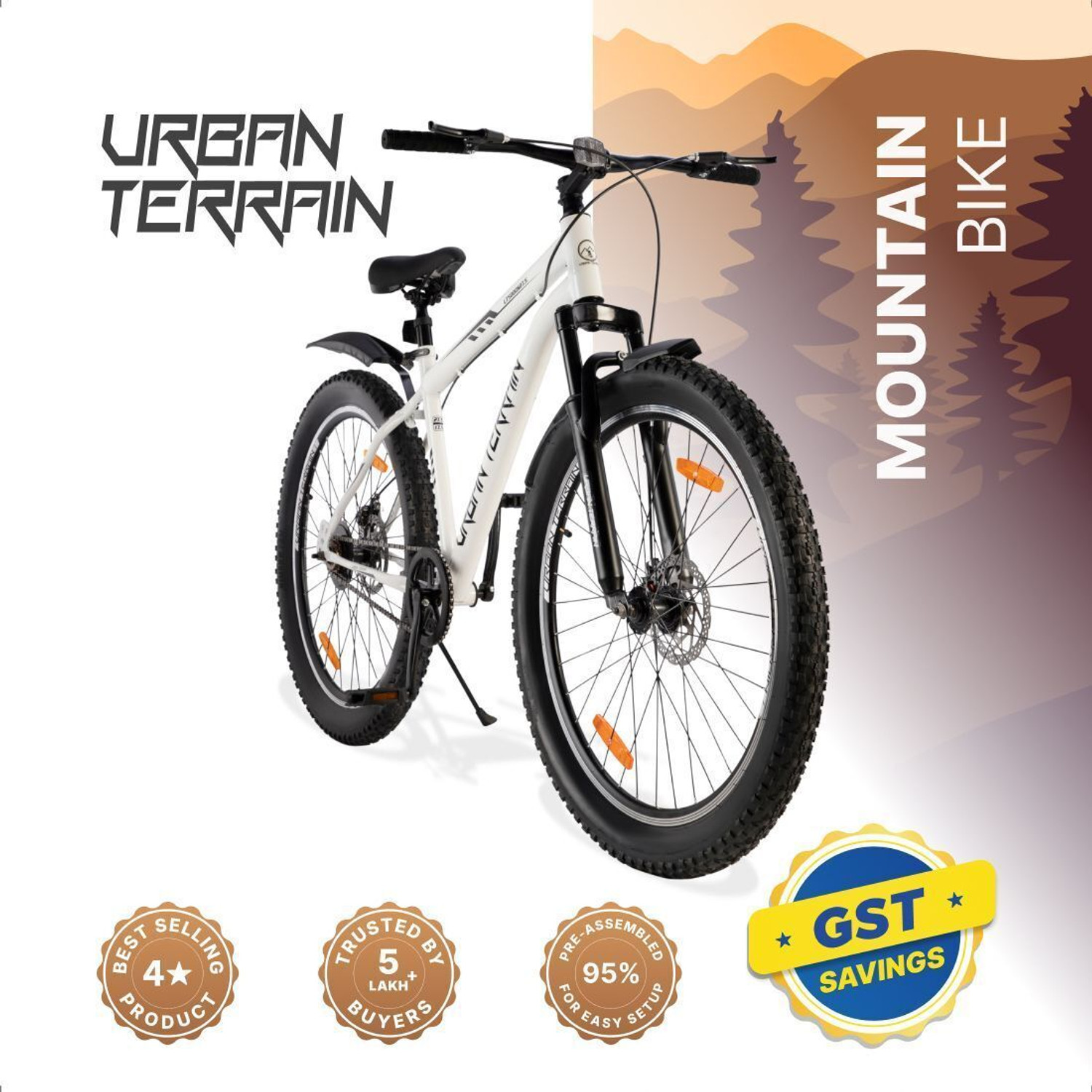 Urban Terrain Bolt UT5000S27.5T MTB Cycle - Image 6