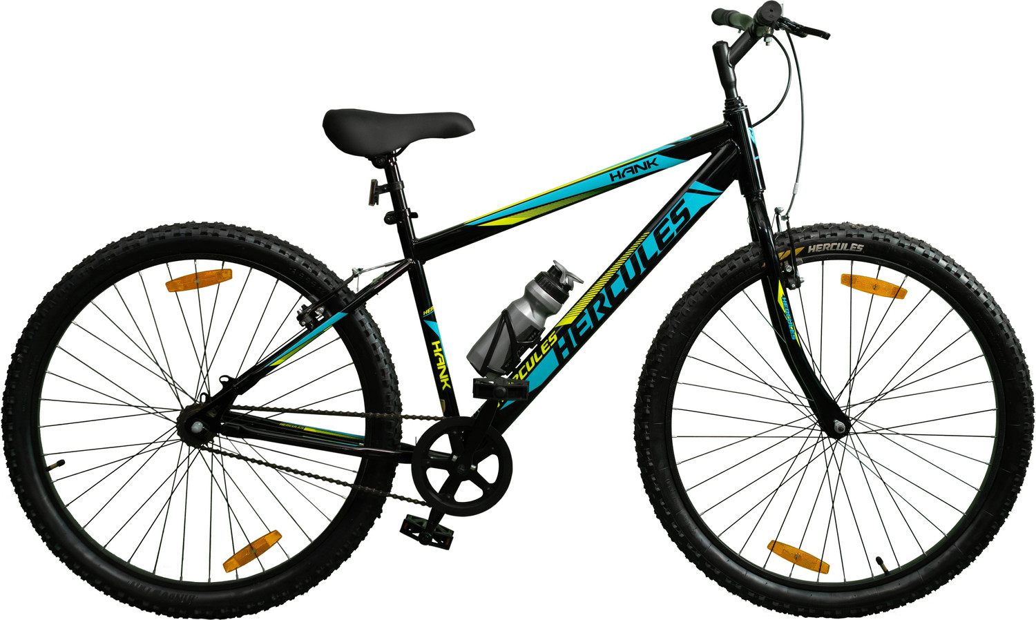 Image of HERCULES FX 300 27.5 T (inch) Road Cycle (Single Speed, Grey, White, Only Front Suspension)