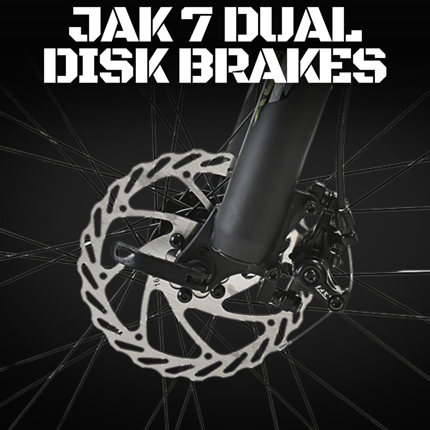 Image of FitTrip SUPER Dominator| Shimano Gears | DUAL CROWN Suspension | JAK 7 Dual Disk Brakes 26 T (inch) Mountain Cycle (21 Gear, Blue, Only Front Suspension)