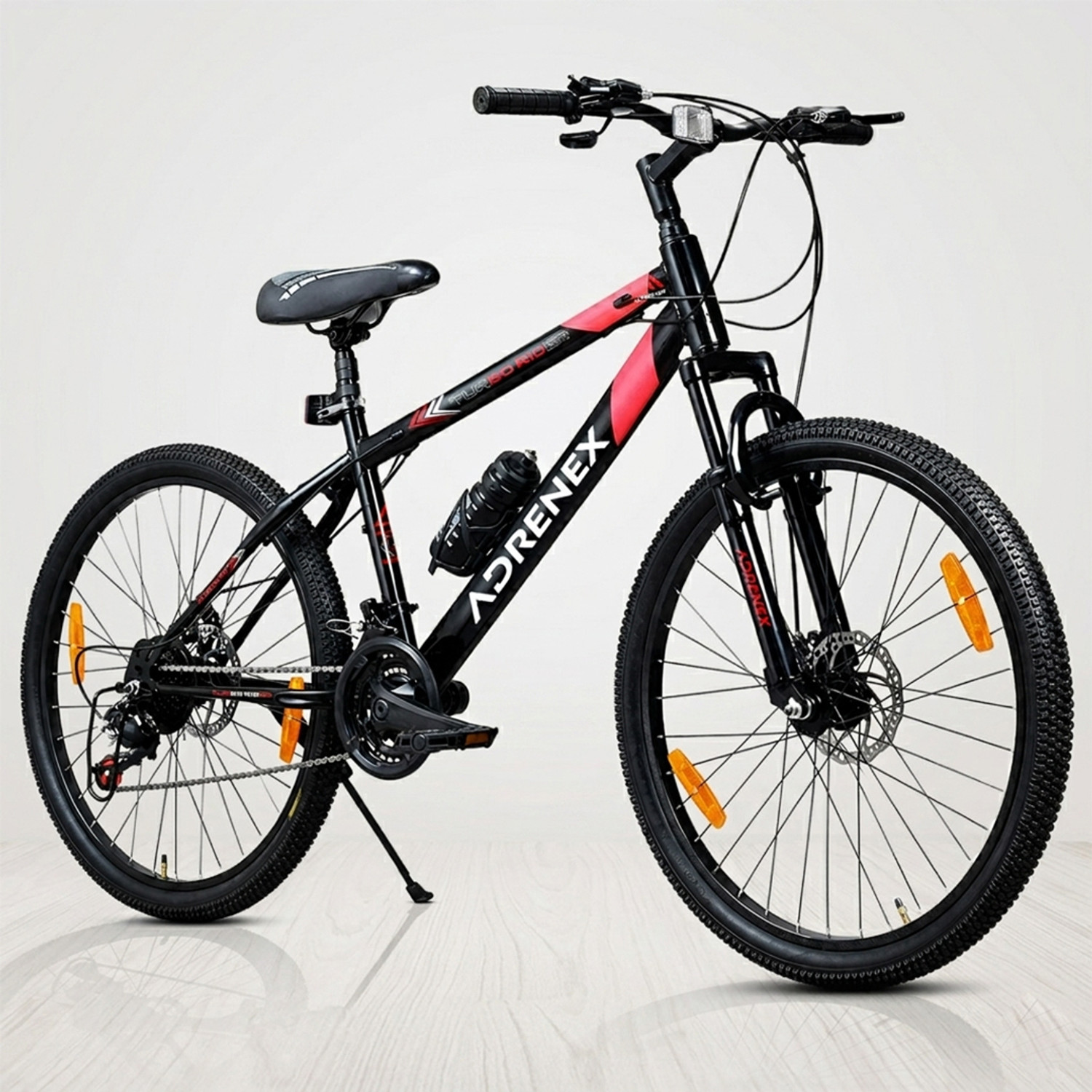 Image of BTWIN My Bike 26 T (inch) Hybrid Cycle /City Bike (Single Speed, White, Rigid)