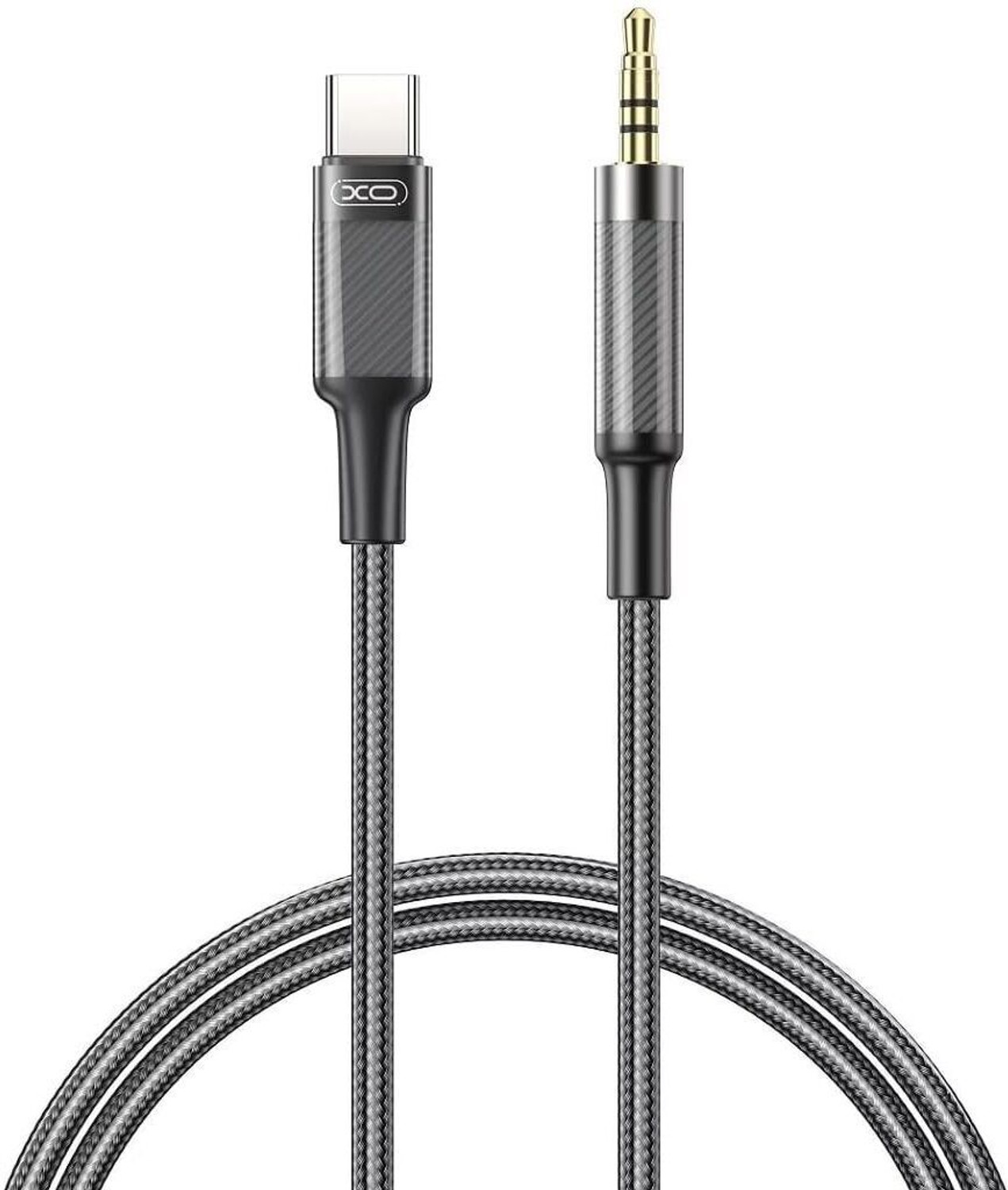 Image of Robotek AUX Cable 2 m AC 02 (2 MTR) (Compatible with Premium Stereo Devices, White, 3.5mm Jack To 3.5mm)