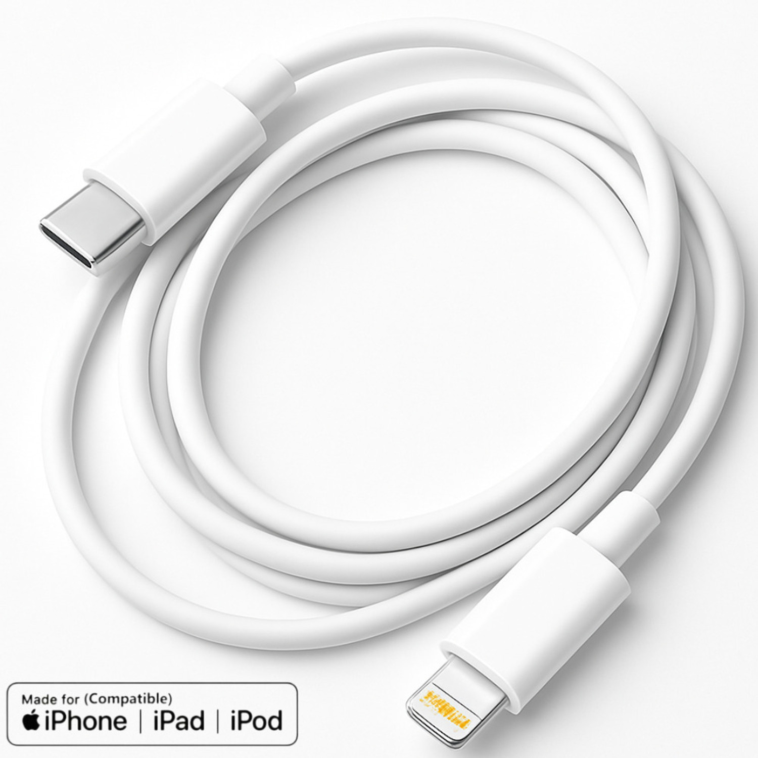 Image of REDMI Type C 3 A 1 m SONICCHARGE TYPE C 33W FAST CHARGING CABLE (Compatible with ALL DEVICES, White, One Cable, USB Type A To USB Type C, 33 W)