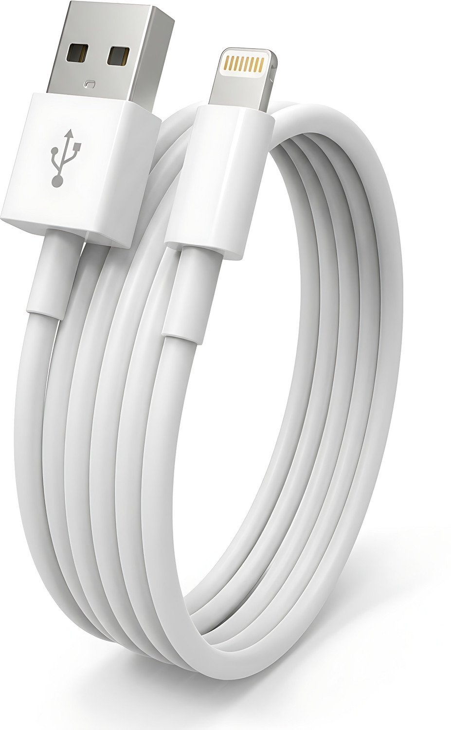 Image of powertronics Lightning Cable 1.2 m USB to Lightnning Cable 20W,[MFi Certified With 2 YEARS WARRANTY*] Fast Charger Cable USB Delivery Cord for IPH0NE 14 /13 /12 /11 /XS /XR /X /8 /Plus. (Compatible with iPhone, iPhone 7, iPhone 8 Plus, iPhone 11, iPhone 12, iPhone 13, iPhone 14, White, MicroUSB To Lightning)