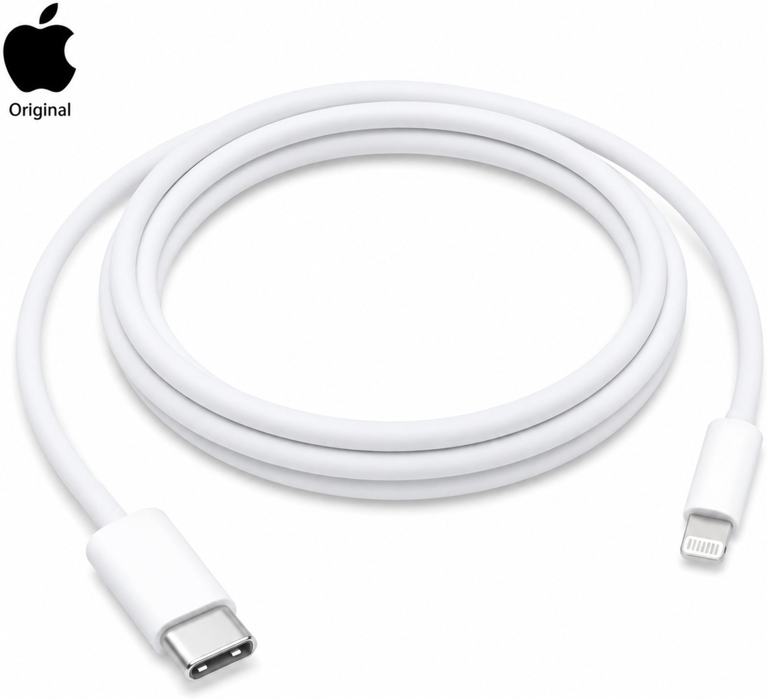 Image of powertronics Lightning Cable 1.2 m USB to Lightnning Cable 20W,[MFi Certified With 2 YEARS WARRANTY*] Fast Charger Cable USB Delivery Cord for IPH0NE 14 /13 /12 /11 /XS /XR /X /8 /Plus. (Compatible with iPhone, iPhone 7, iPhone 8 Plus, iPhone 11, iPhone 12, iPhone 13, iPhone 14, White, MicroUSB To Lightning)
