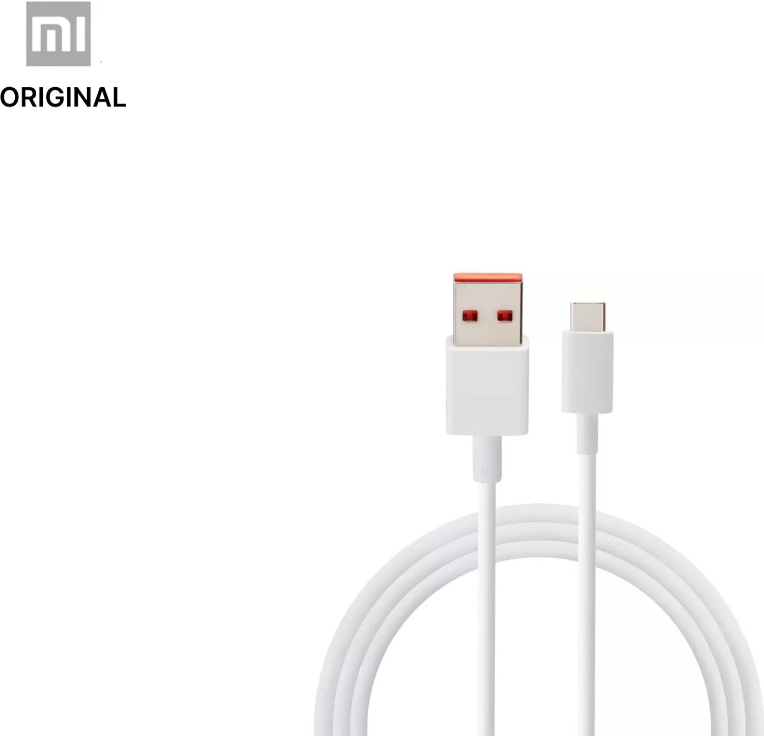 Image of REDMI Type C 1 m USB TYPE C FAST CHARGING CABLE (Compatible with ALL DEVICES, Black, USB Type A To USB Type C)