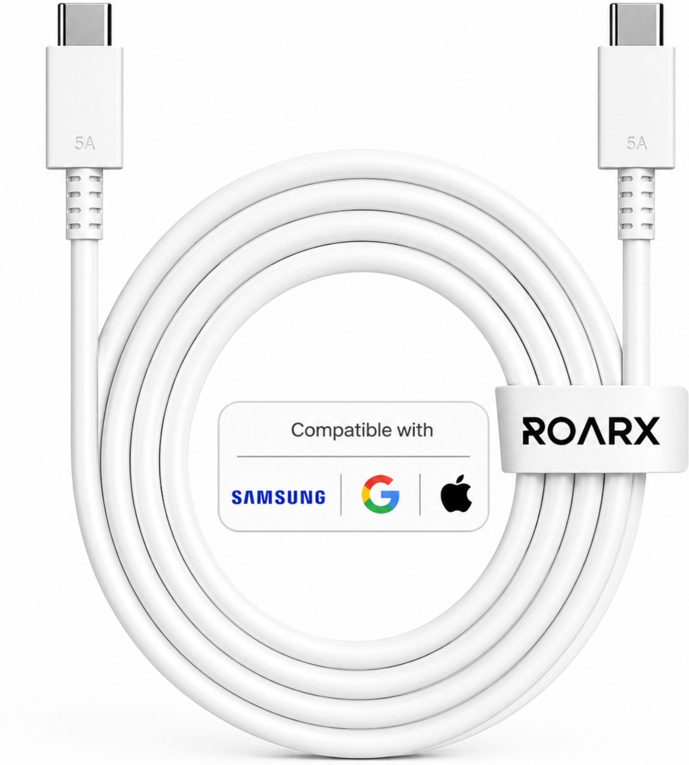 Image of ORAIMO Type C 1 m CandyLine 2 OCD-121C 2.4A Fast Charging Hi-Speed Sync (Compatible with ALL DEVICES, Black, One Cable, USB Type A To USB Type C)