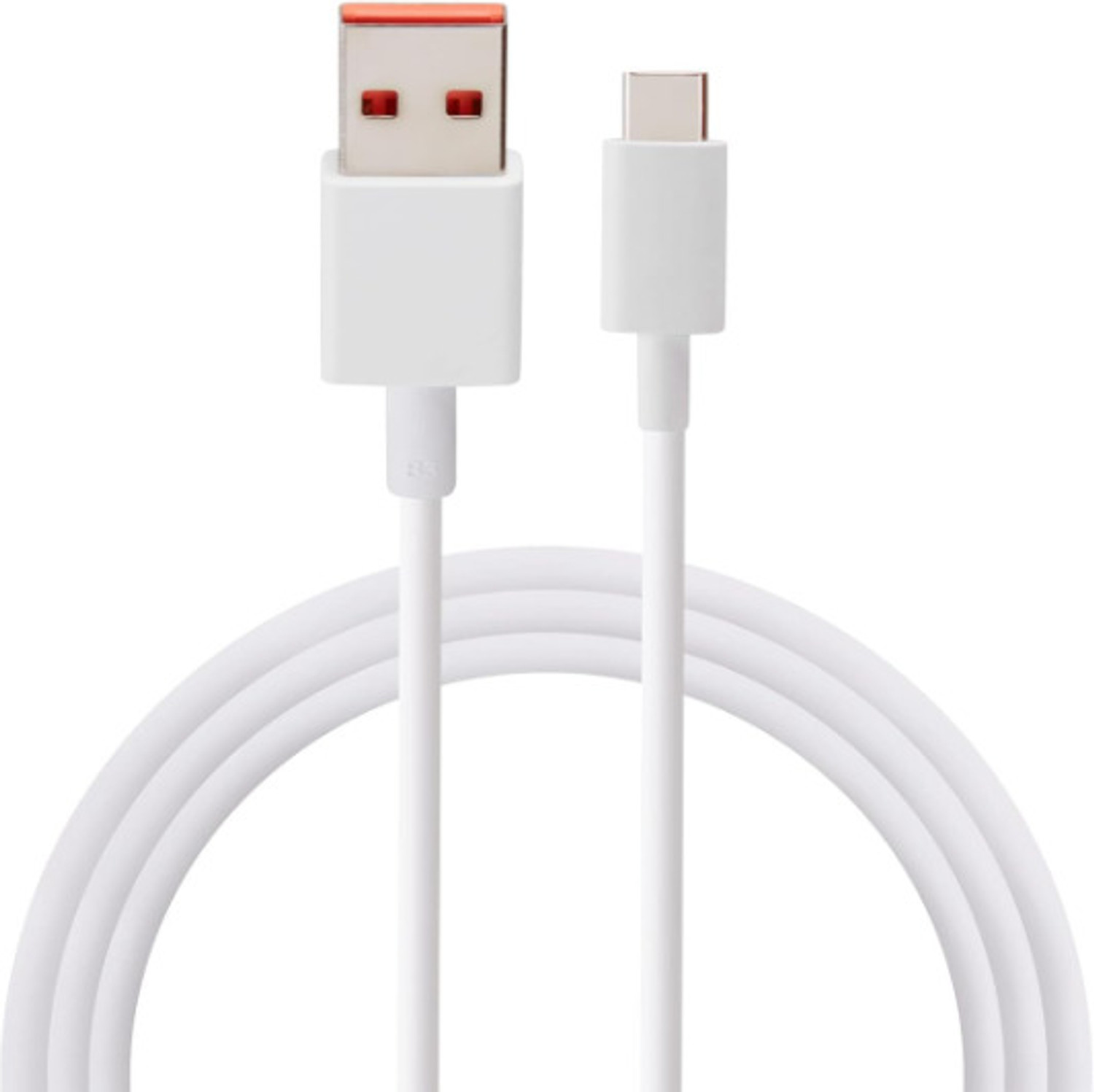Image of REDMI Type C 3 A 1 m SONICCHARGE TYPE C 33W FAST CHARGING CABLE (Compatible with ALL DEVICES, White, One Cable, USB Type A To USB Type C, 33 W)