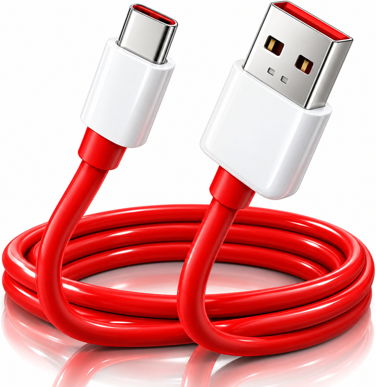 Sulania USB Type C Cable 4 A 1 m PVC 44W Vooc/Flash Technology Supported Fast Charging Datacable - Sulania : Flipkart.com