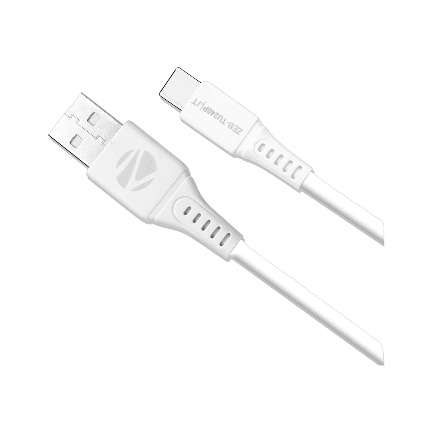 ZEBRONICS USB Type C Cable 2.4 A 1 m PVC ZEB - TU240P PLUS - ZEBRONICS : Flipkart.com