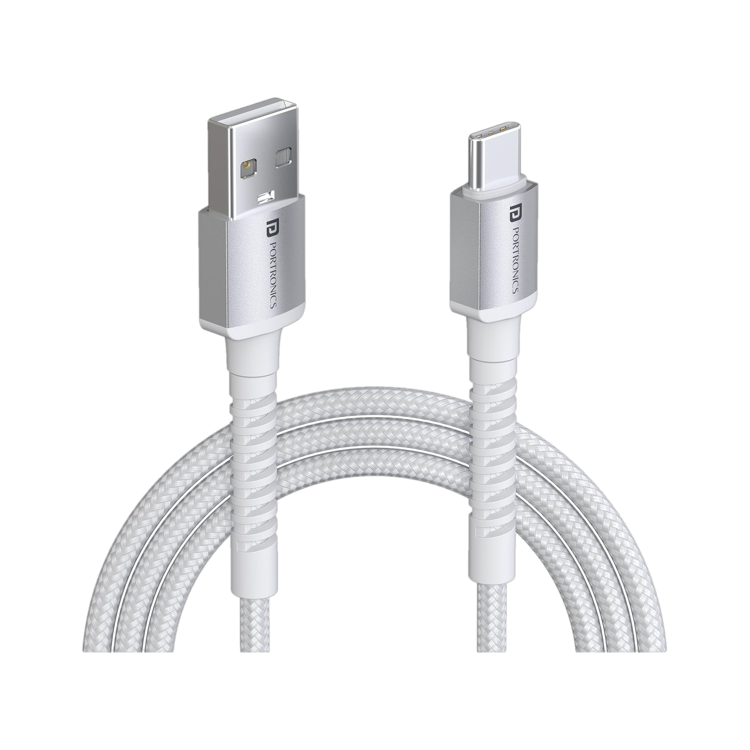 Image of Mi Type C 1 m 6A HyperCharge 120w Cable (Compatible with Mobile, Tablet, Laptop, Powerbank, White, USB Type A To USB Type C)