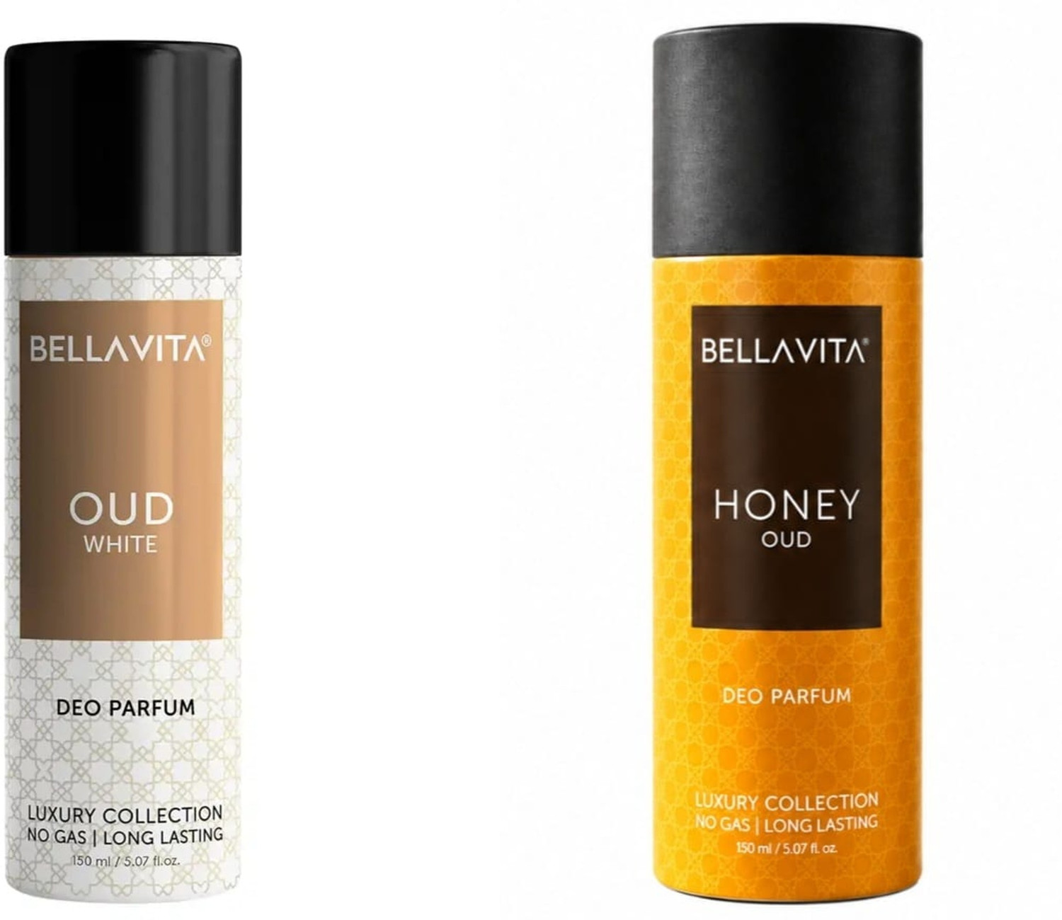 Bellavita Oud White & Honey Oud Deodorant Spray 150 ml - Image 1