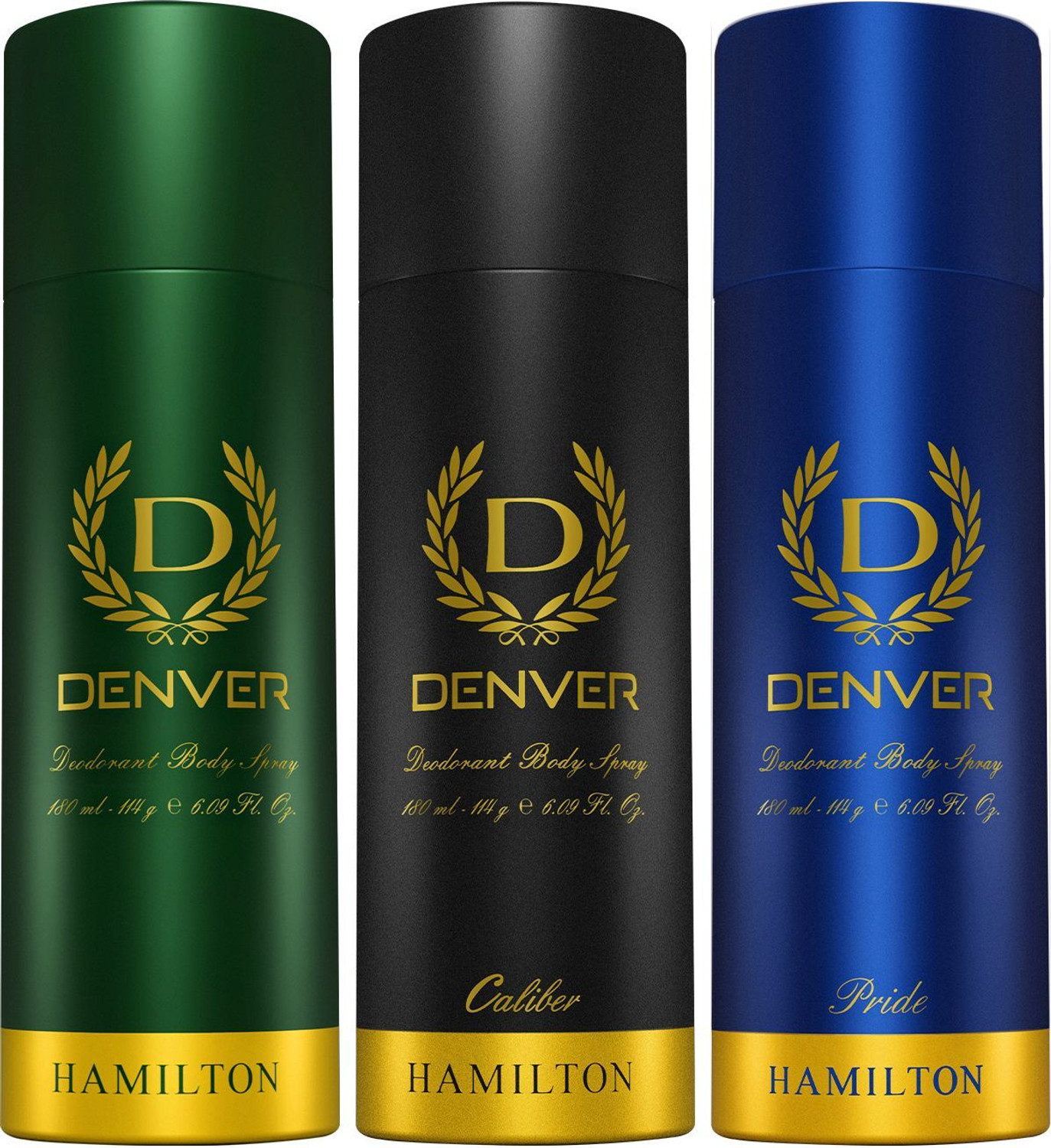 Image of DENVER Honour,Pride |Long Lasting|Provides 24hour odor protection Deodorant Spray - For Men (50 ml, Pack of 4)
