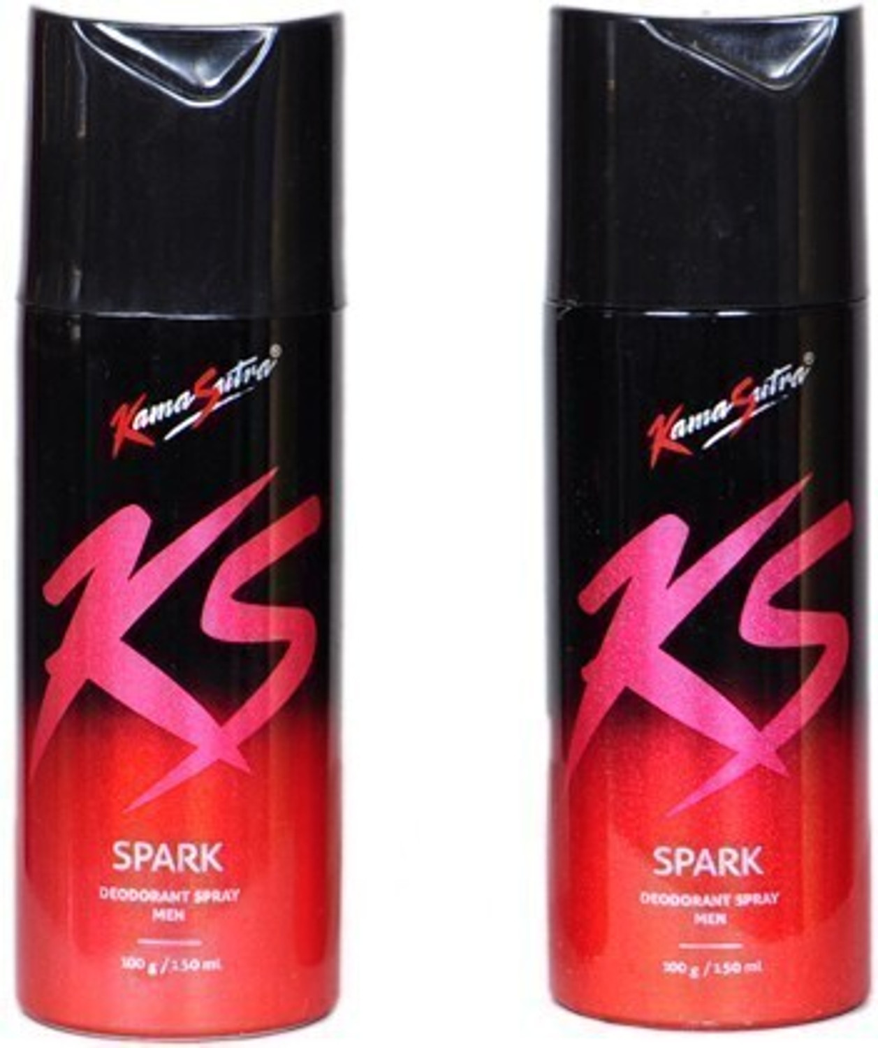 Image of KS spark Deodorant Spray - For Men (150 ml, Pack of 2)