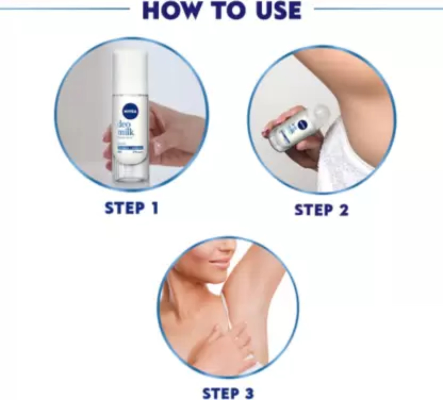 Image of NIVEA WOMEN Deodorant, DEO MILK Fresh Roll On, 40ml Deodorant Roll-on - For Women (80 ml, Pack of 2)