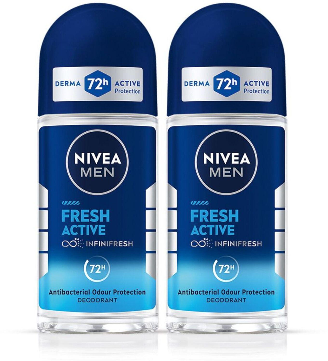 NIVEA Fresh Active Combo, 72h Antibacterial Protection - Image 1