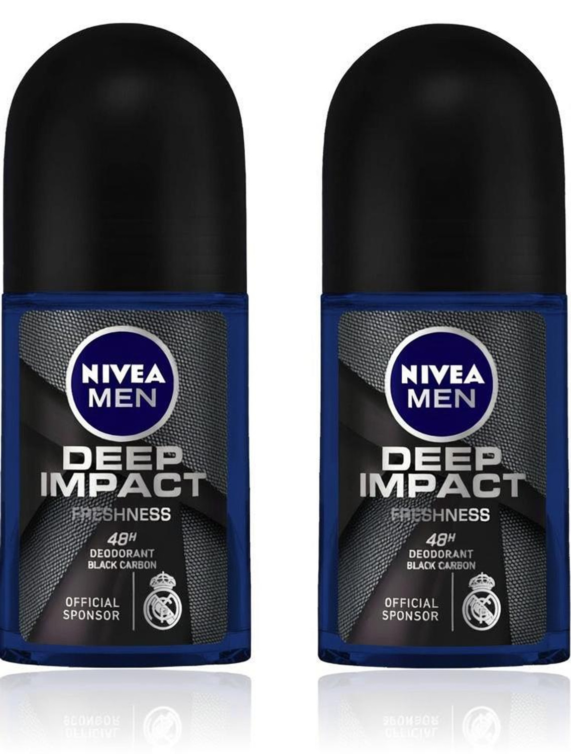 NIVEA Deep Impact Freshness Deodorant Roll-on - For Men