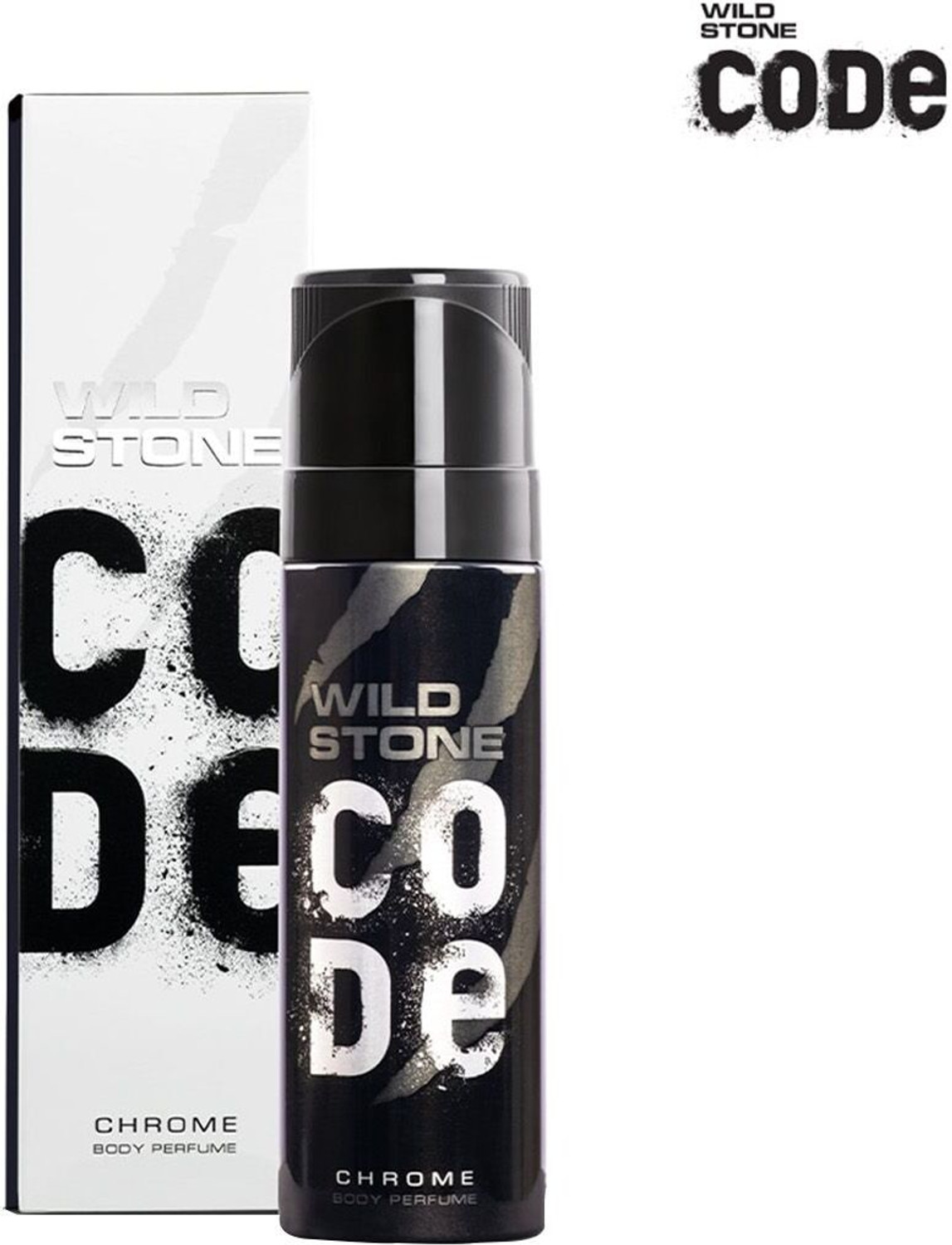 Image of Wild Stone Code Chrome Deodorant Body Spray Body Spray - For Men (120 ml)