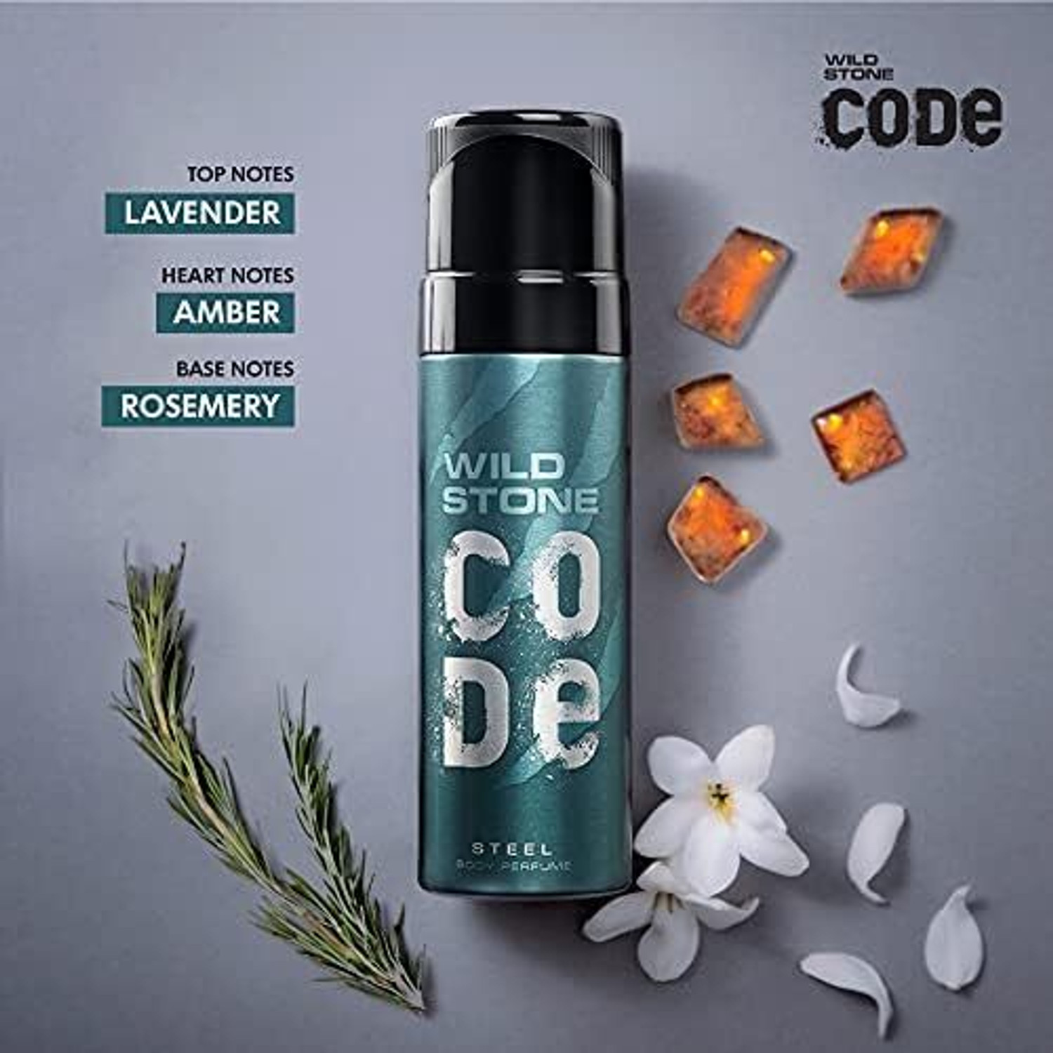 Image of Wild Stone Code Steel Combo 120 ml each Perfume Body Spray - For Men (240 ml, Pack of 2)