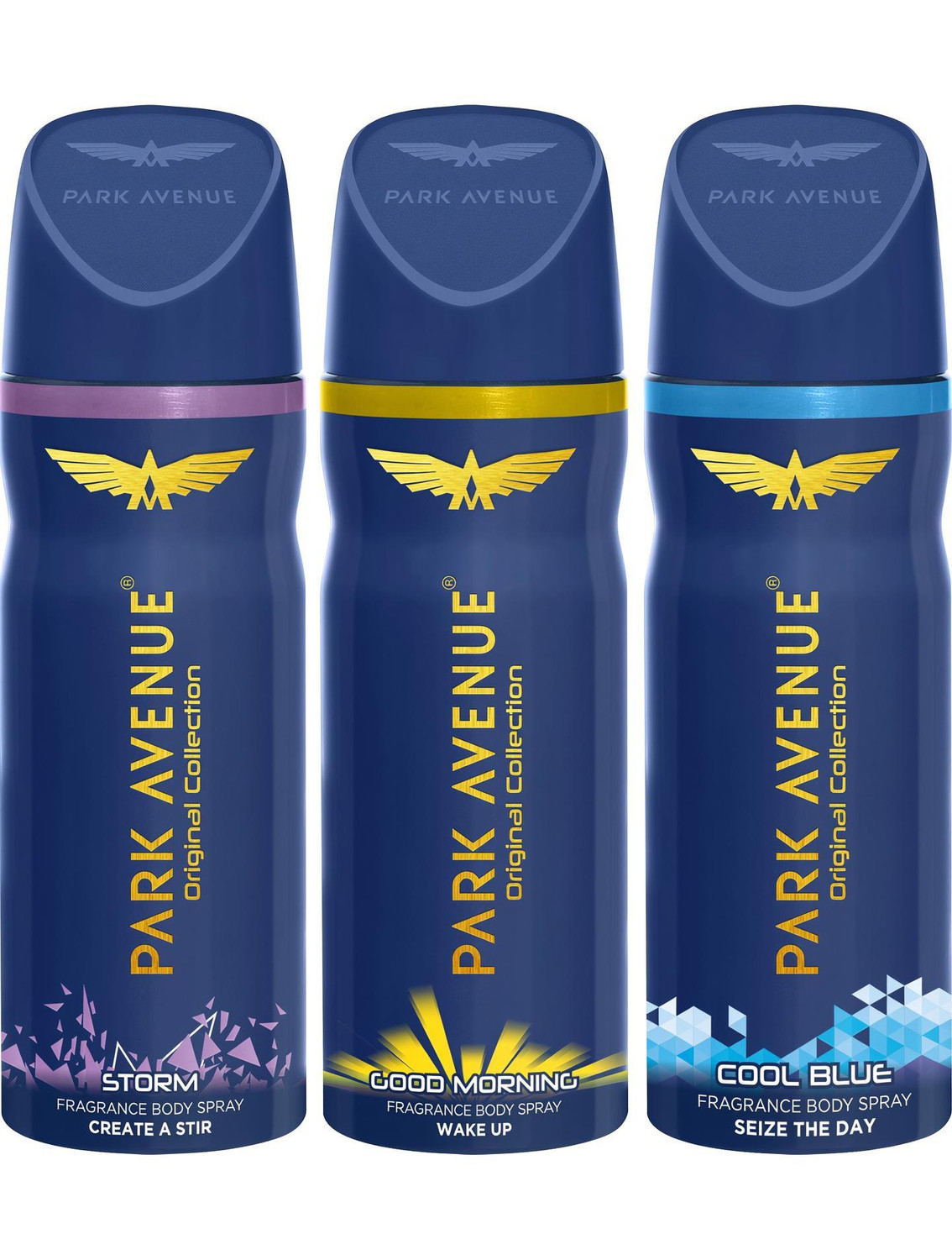PARK AVENUE Cool Blue & Storm Deodorant Spray - Image 1