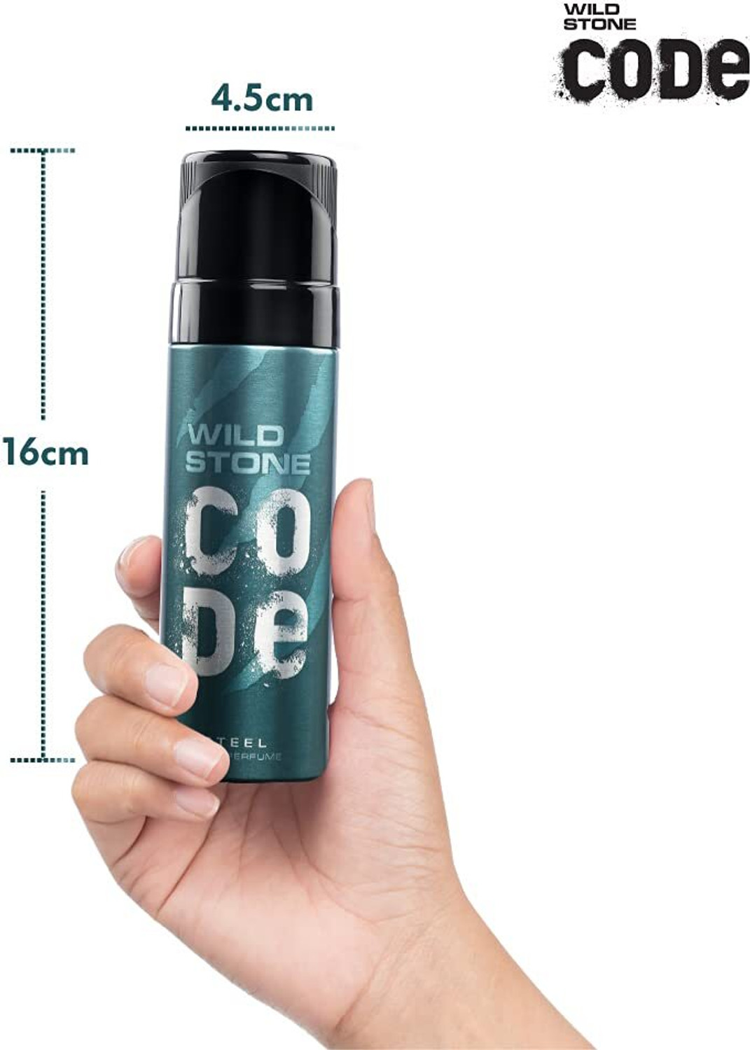 Image of Wild Stone Code Steel Combo 120 ml each Perfume Body Spray - For Men (240 ml, Pack of 2)