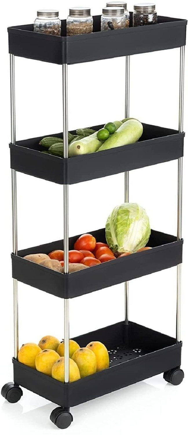 Flipkart.com | AK10ZONE 4 Compartments plastic Dish Drainer - Dish Drainer