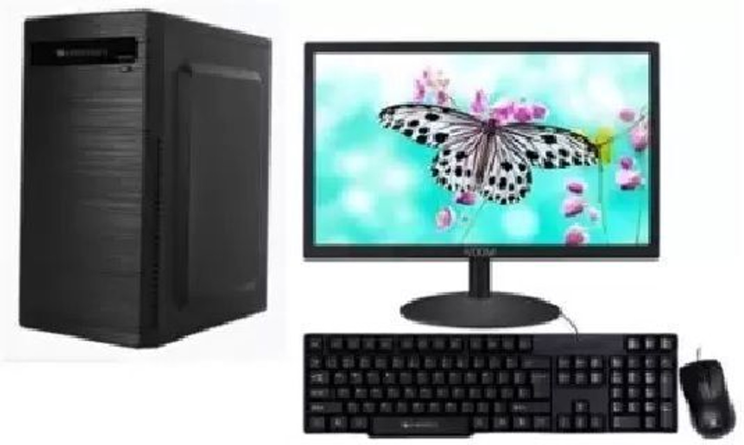 Image of chist Core i7 (16 GB / 512 GB / Windows 10) Assembled Desktop Computer (24 inch Display)