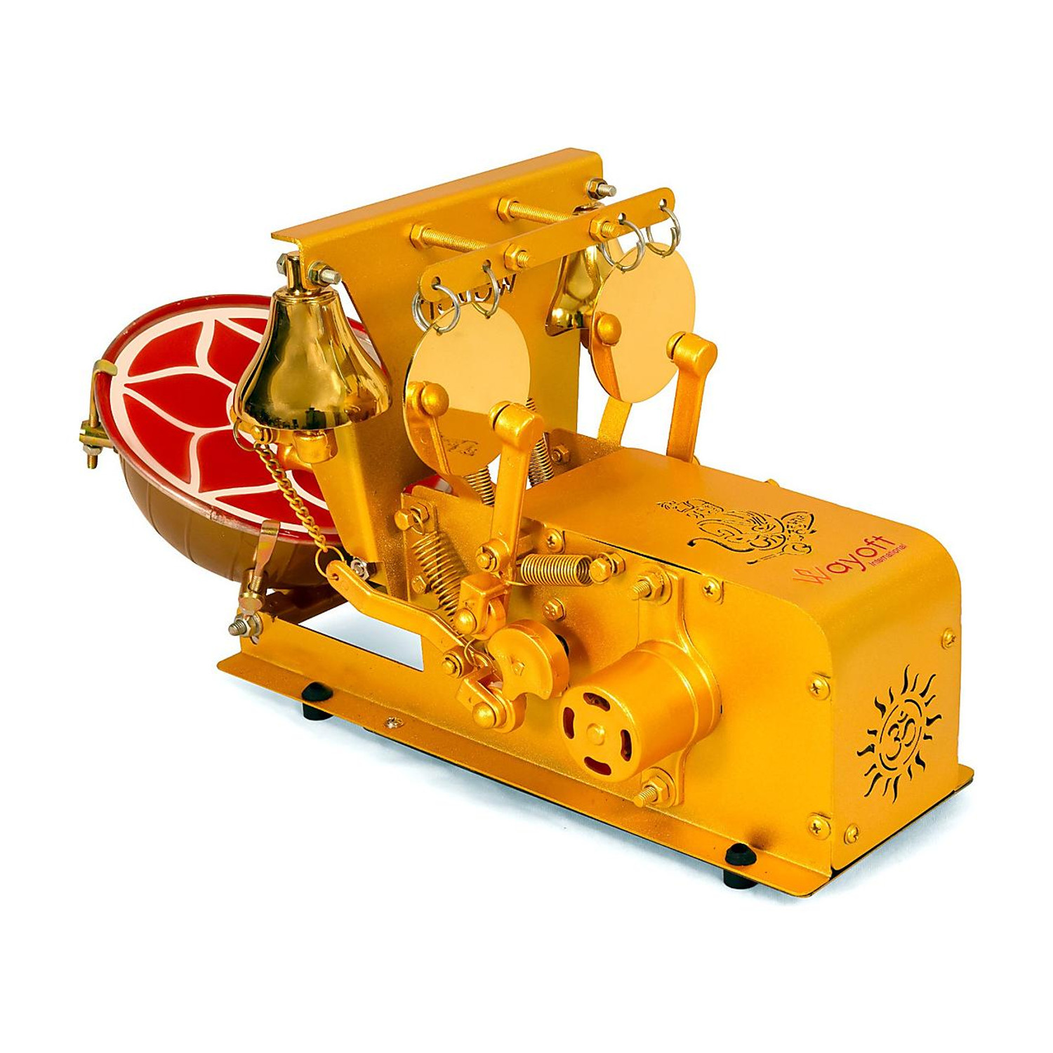 Image of GT manufacturers Full Tool Kit With Blue Dholak 3633 Nut & Bolts Dholak (Blue)