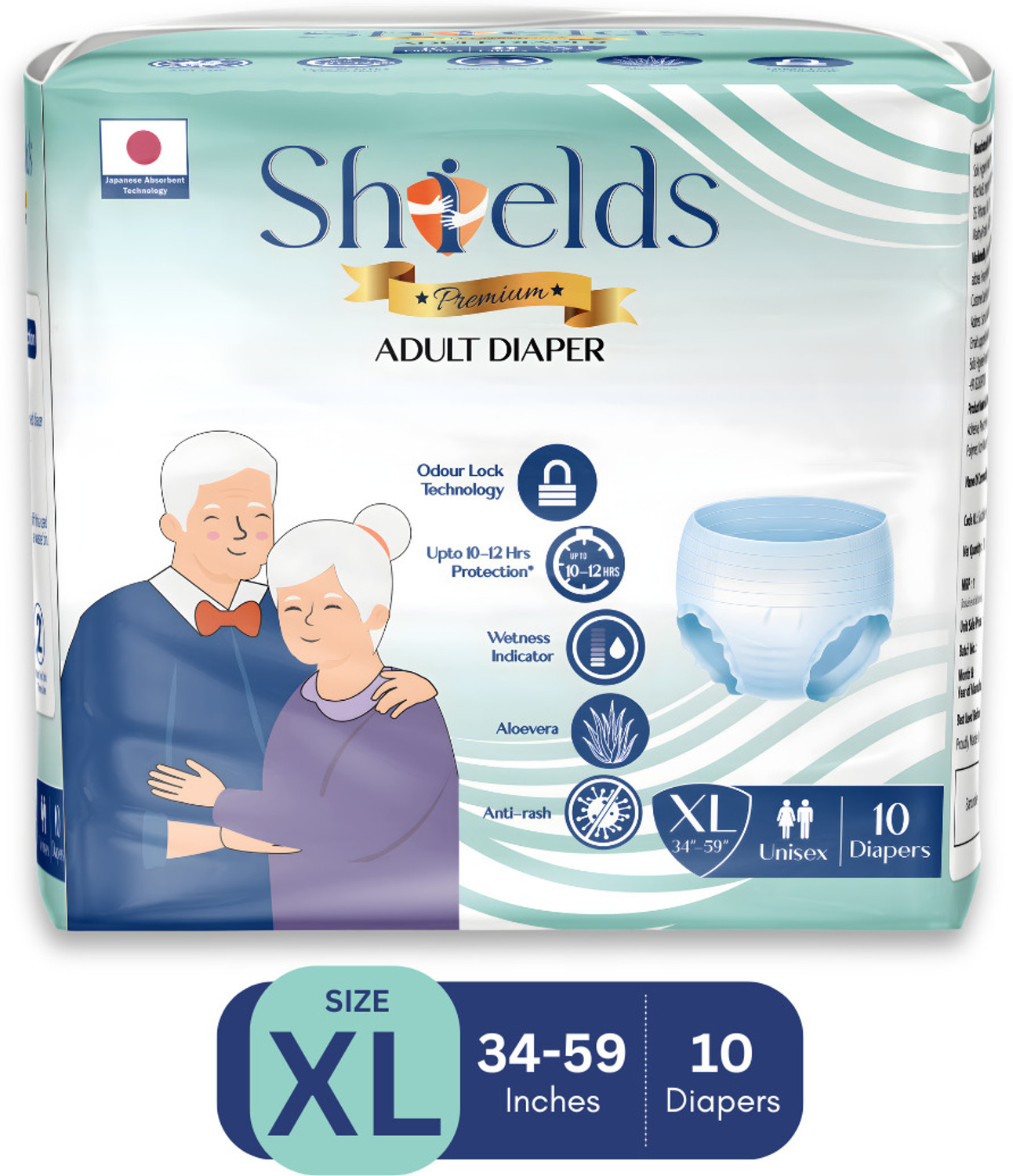 Image of B-FIT Adult Diapers Pant Adult Diapers - M (8 Pieces)