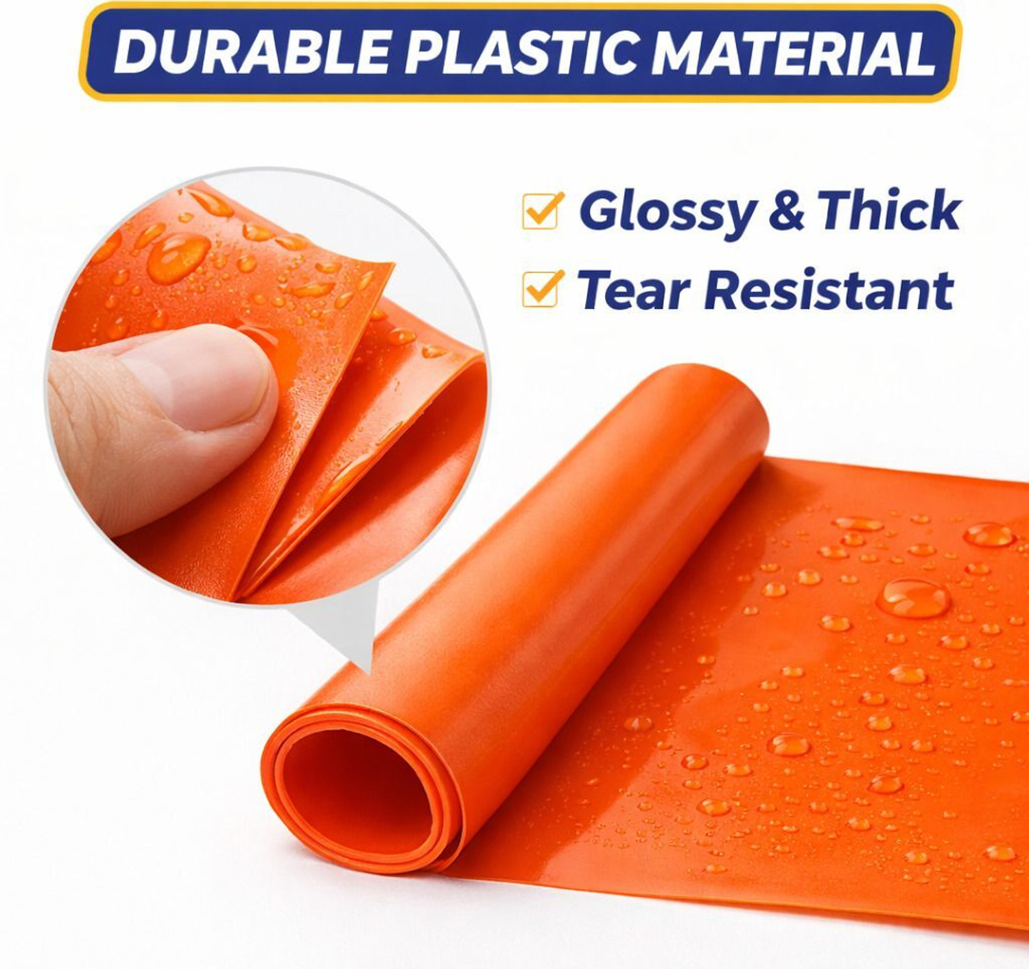 Image of JPPL Orange Notebook Cover Roll 14 Inch x 3 Meter Book Wrapping Sheet Regular Notebook Unruled 0 Pages (Orange, Pack of 8)