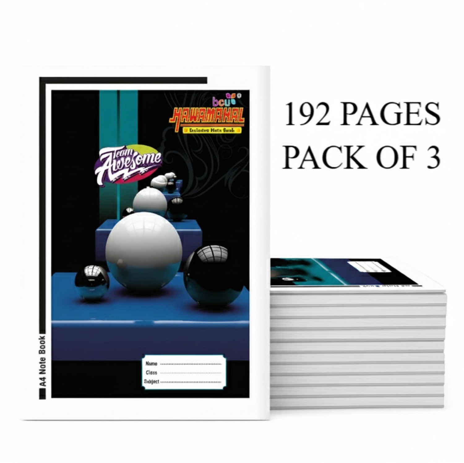 Image of Target Publications Single Line Notebooks | One Side Blank /Unruled & One Side Ruled | 172 Pages Regular Notebook One Side Blank & One Side Ruled 172 Pages (Brown, Pack of 5)