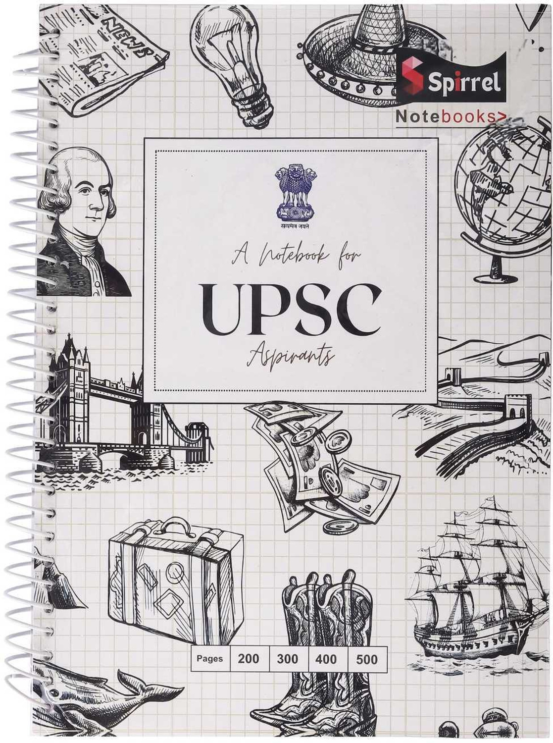 Image of SBS RESIGTER KIDS AND STUDENT A4 Notebook RULLED (HINDI) 172 Pages (WHITE PAGE)