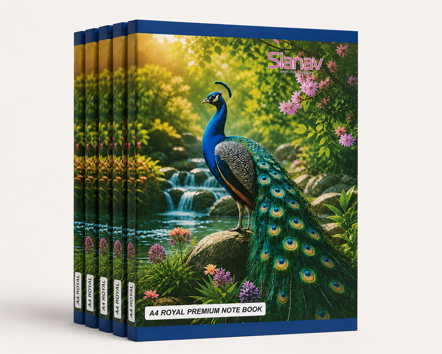 Image of SBS RESIGTER KIDS AND STUDENT A4 Notebook RULLED (HINDI) 172 Pages (WHITE PAGE)