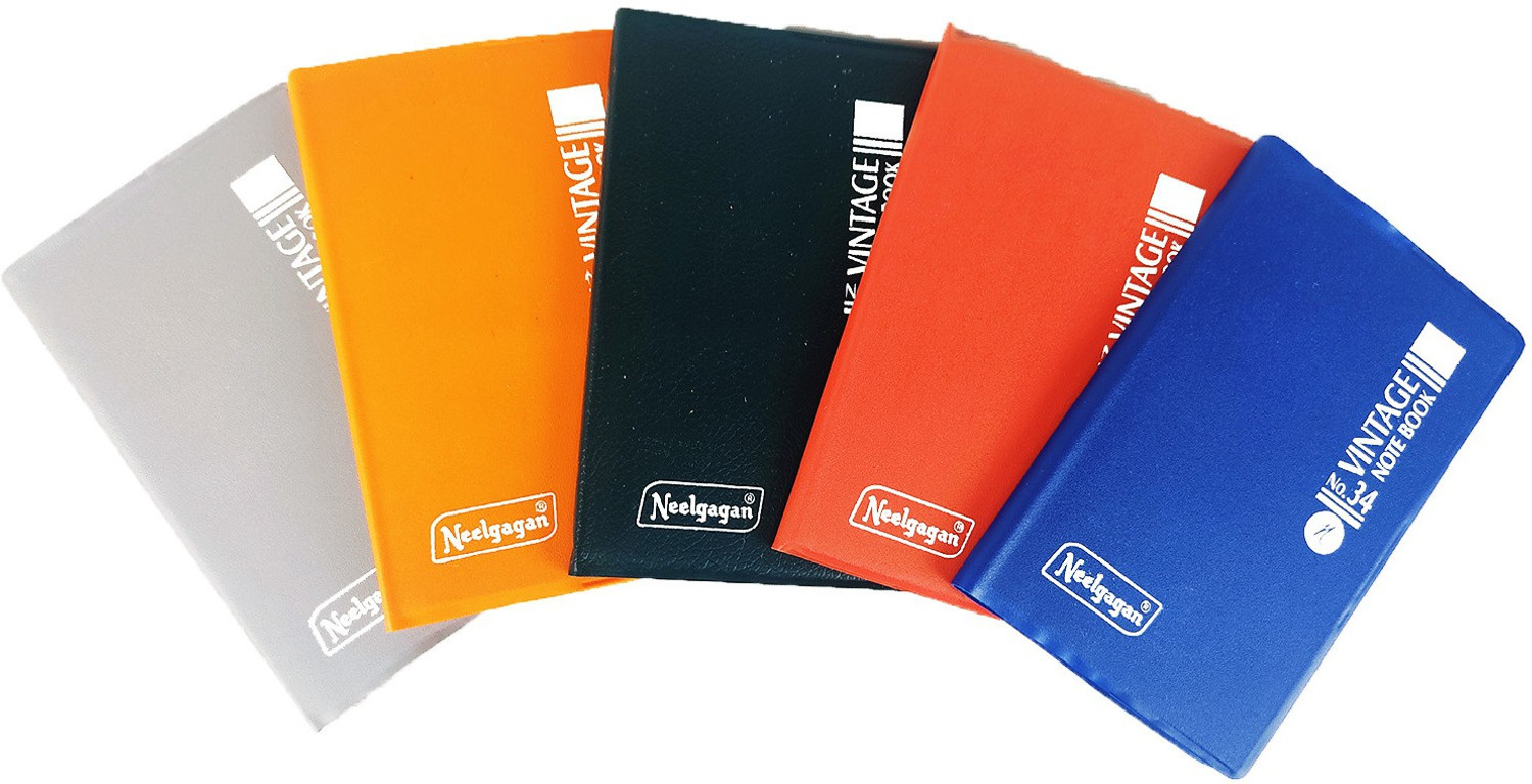 Image of Target Publications Small Notebooks Double Line |18 x 24 cm Approx|Writing Books| GSM 58| Set of 12 Regular Notebook Ruled 76 Pages (Brown, Pack of 12)