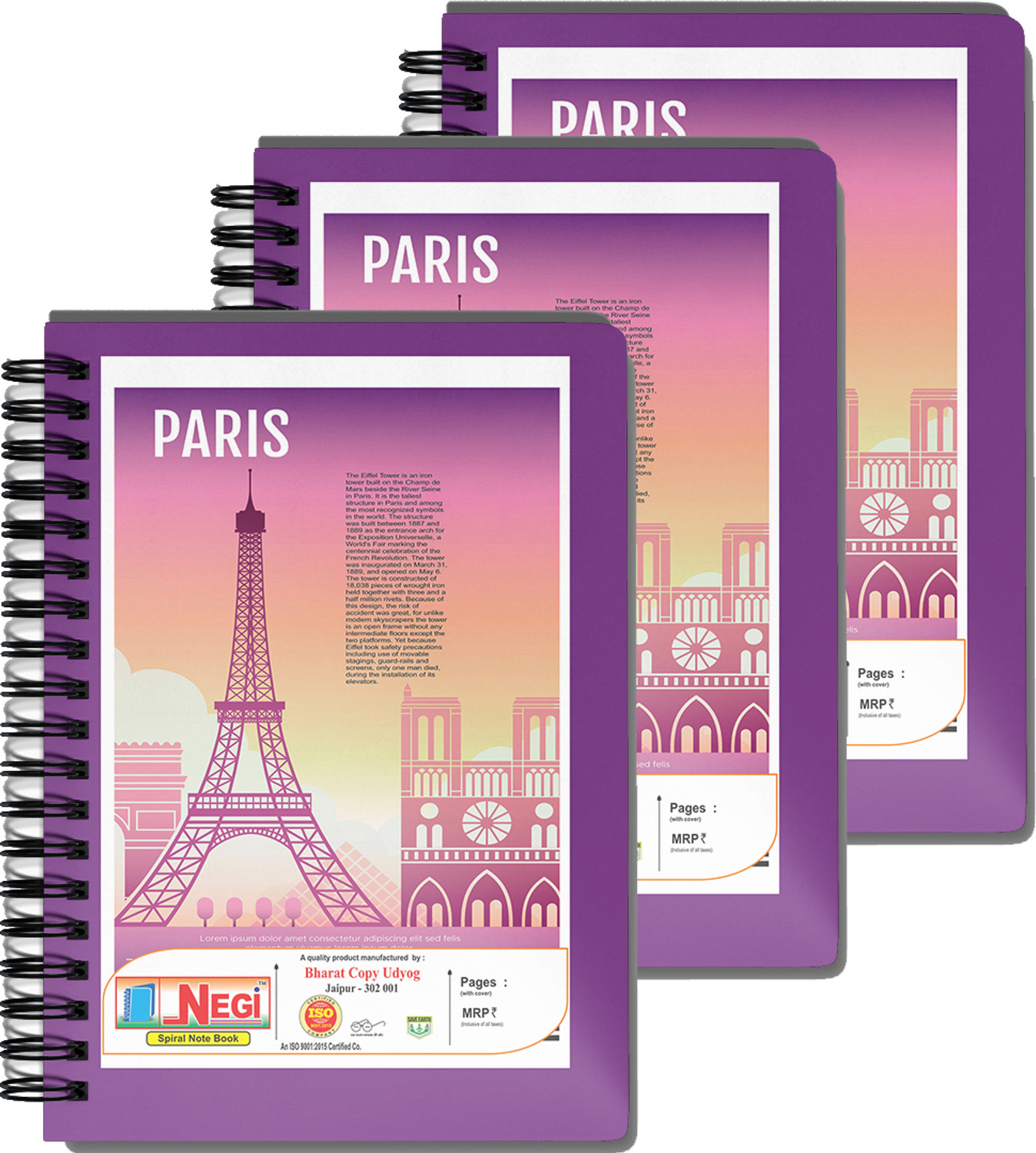 Image of SBS RESIGTER KIDS AND STUDENT A4 Notebook RULLED (HINDI) 172 Pages (WHITE PAGE)
