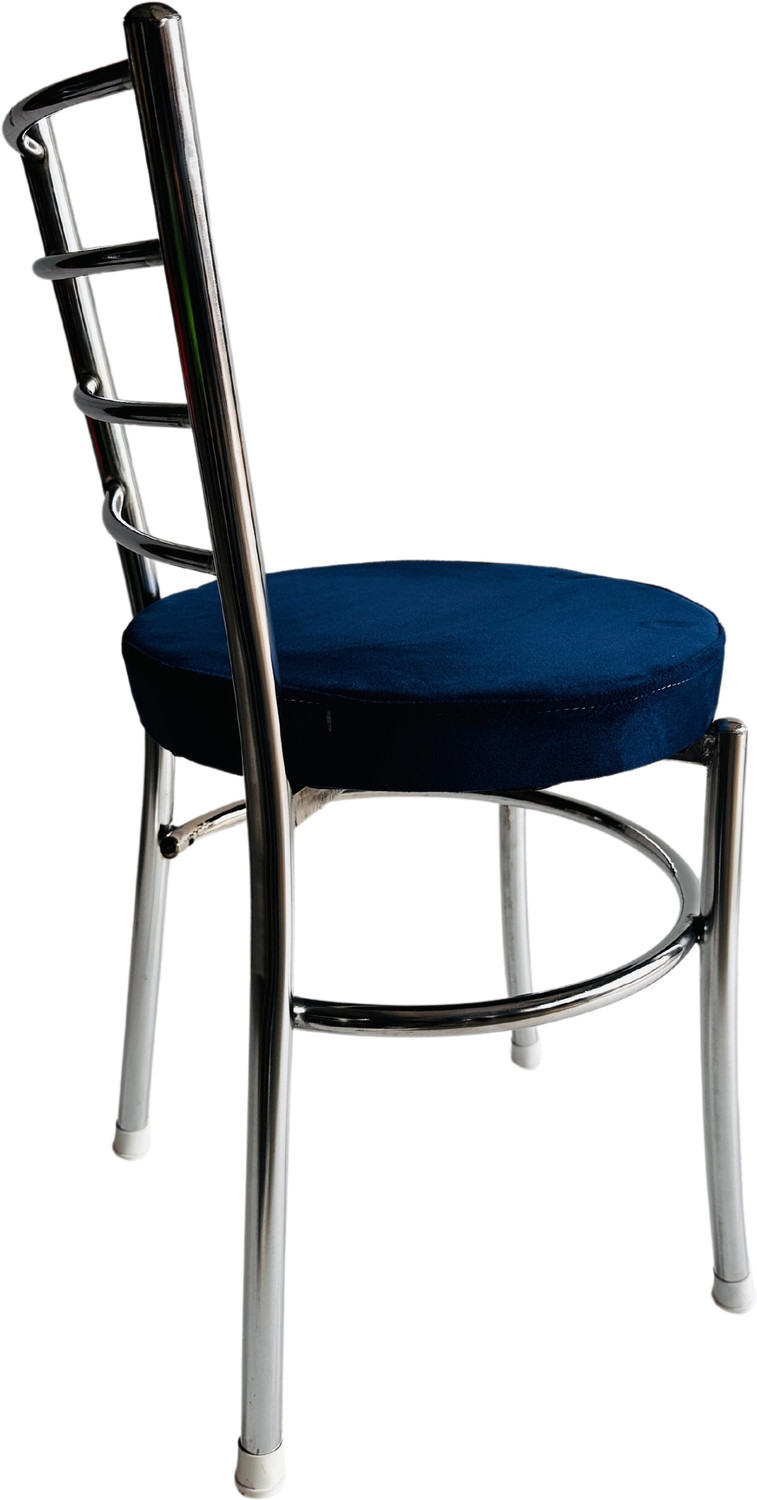 Image of NEW GOYAL FURNITURE Leatherette Dining Chair (Set of 8, Finish Color - BLUE)