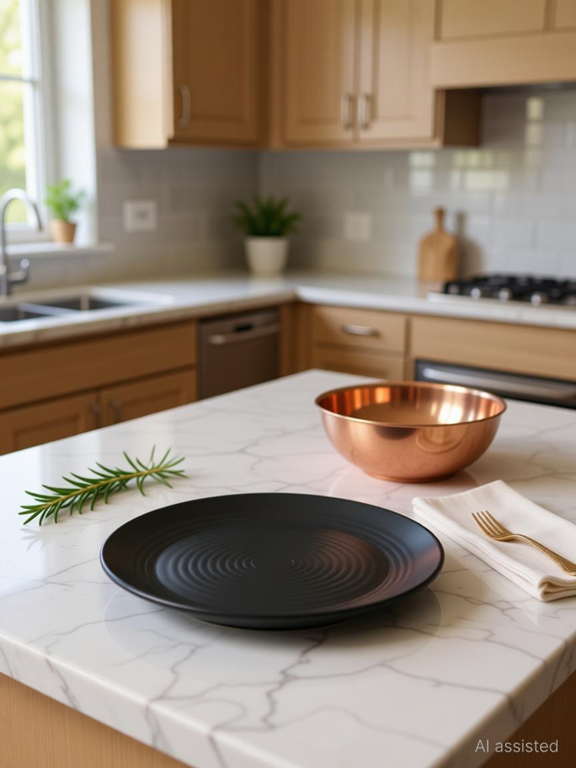 Image of New latest Pack of 23 Melamin Wood and Kemp Daisy Dinner Set (Blue, Microwave Safe)