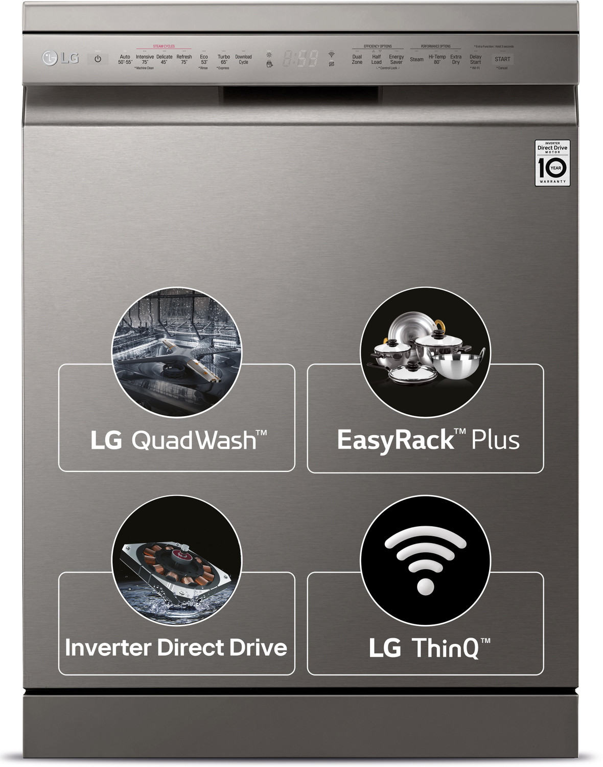 Image of Voltas Beko DF14S2 Free Standing 14 Place Settings Dishwasher