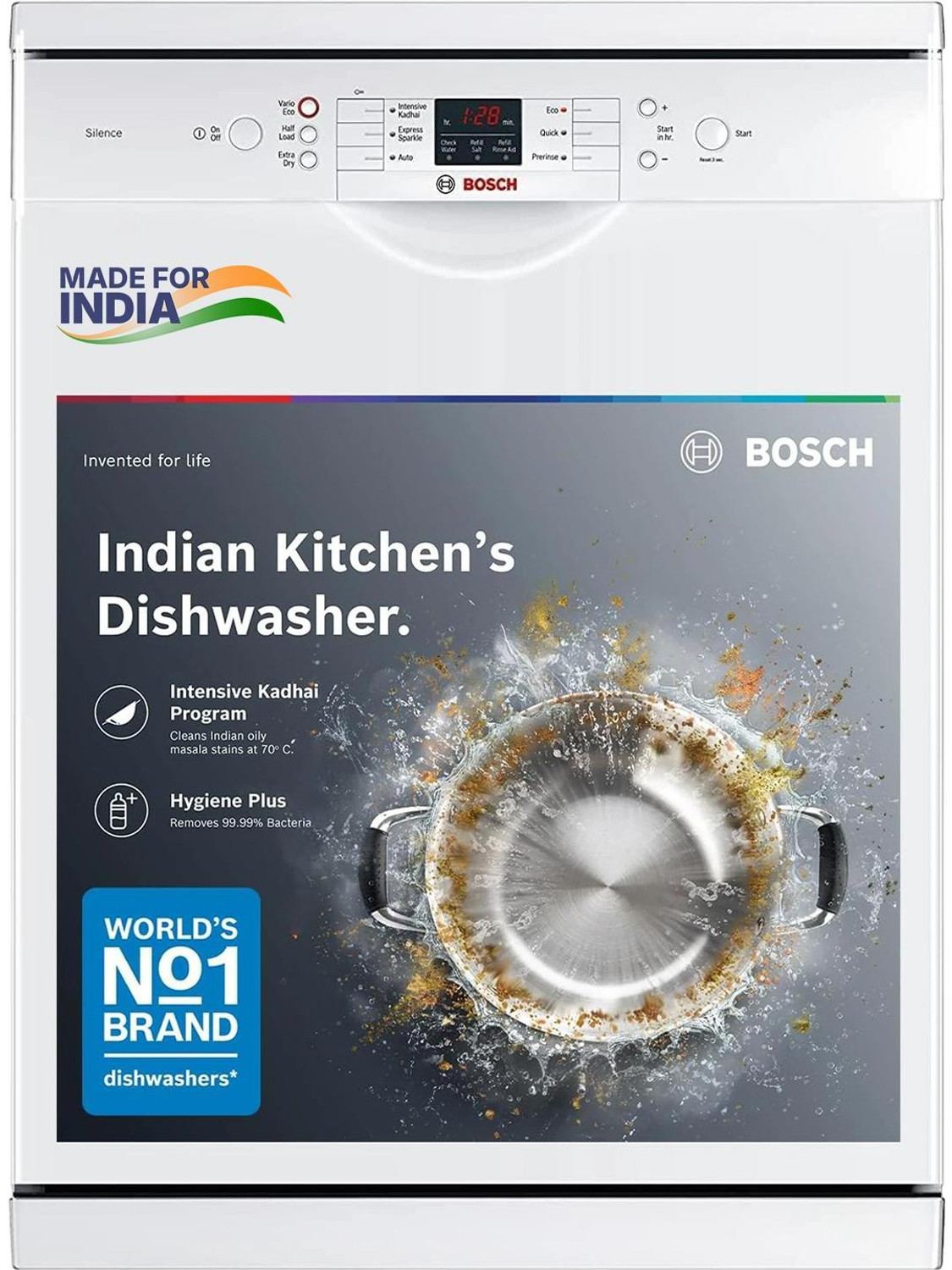 Bosch SMS66GW01I 13 Place Settings Dishwasher - Image 6