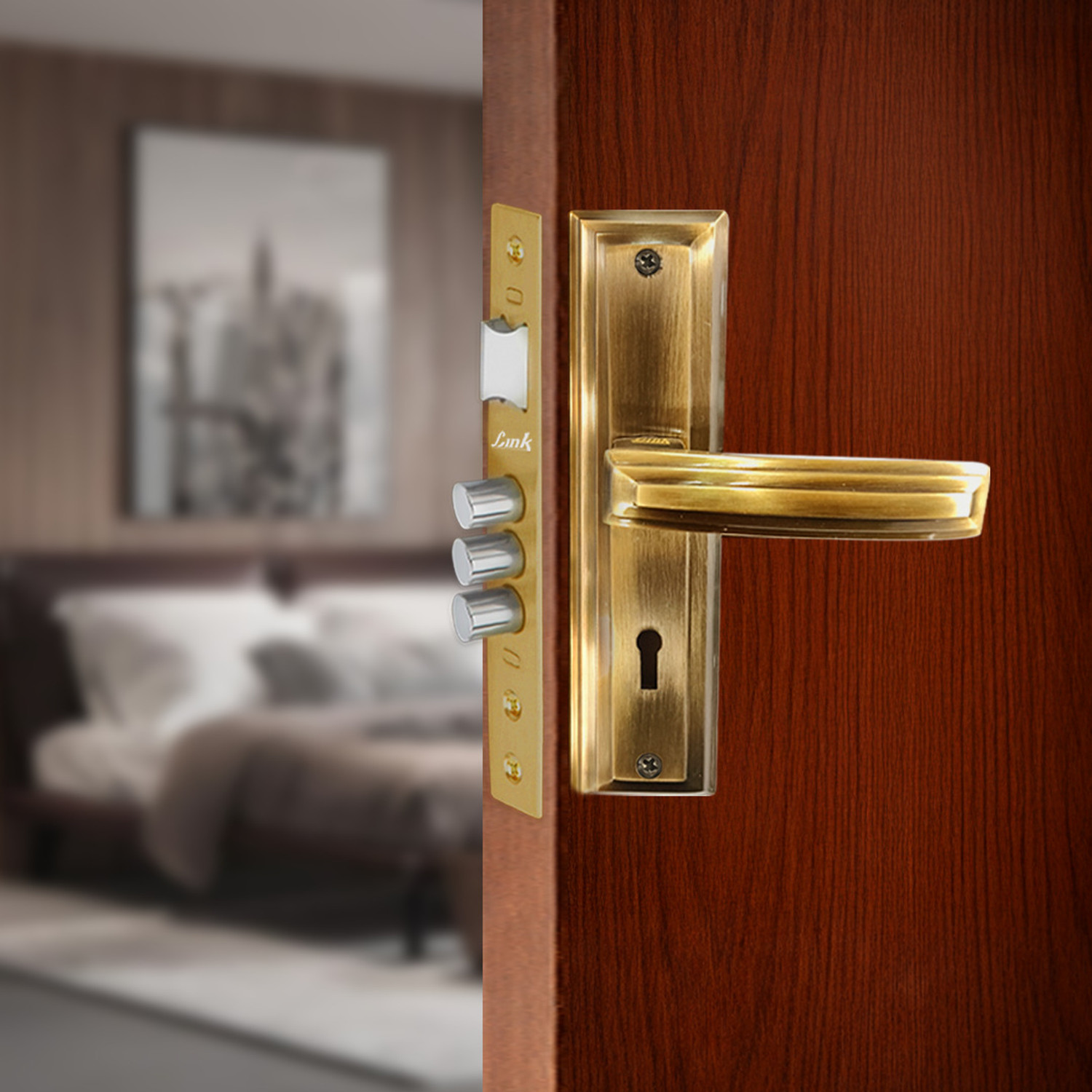 Image of Link Steel Polished Handlesets (Gold)