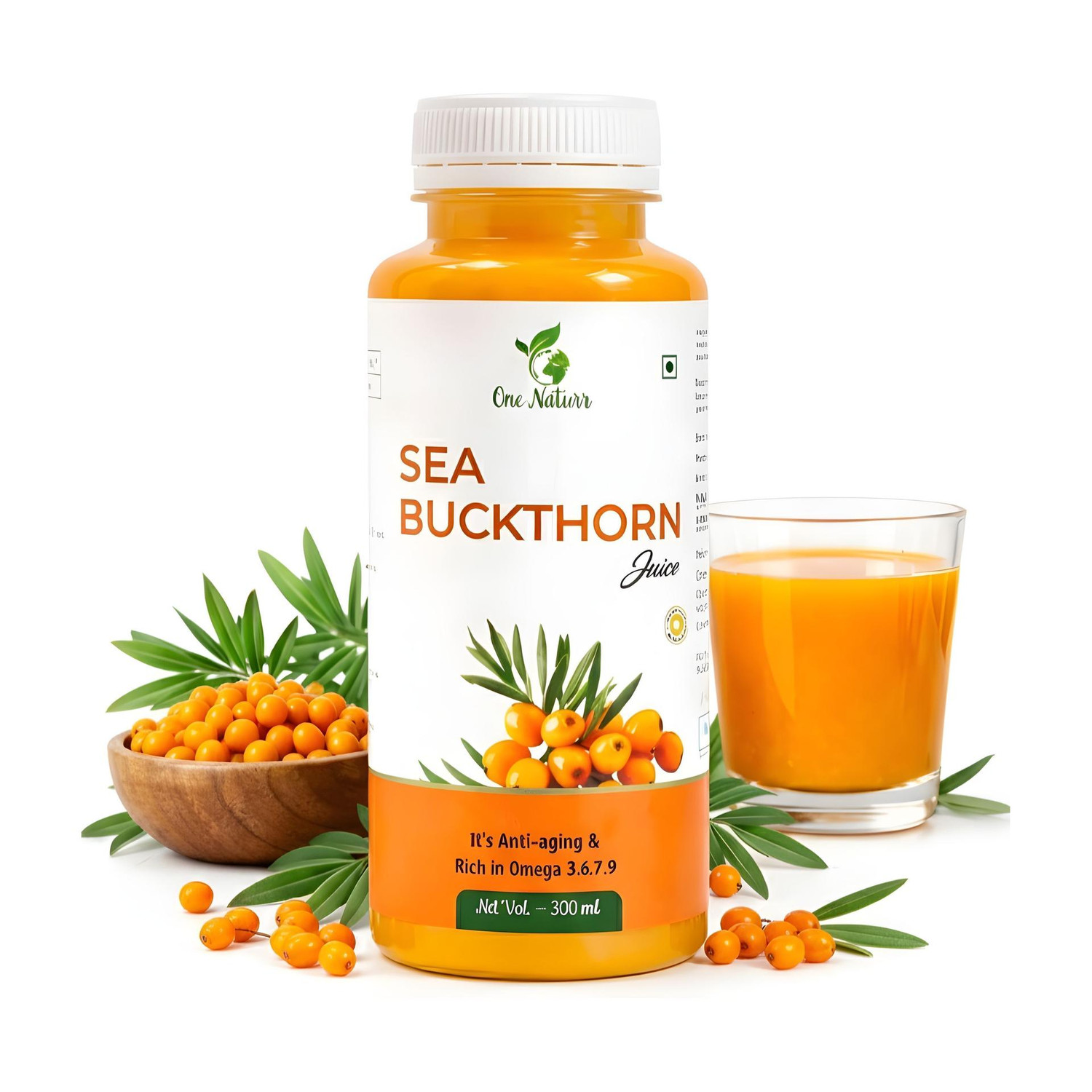 One Naturr Sea Buckthorn Juice 300ml - Image 6