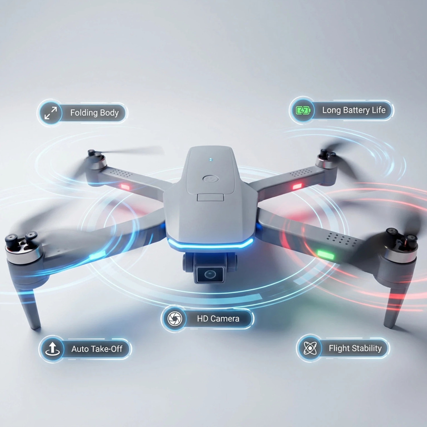 Image of Playtastic Dynalog DG600 GPS 4K Camera with One Key Take Off Stable Flight Drone