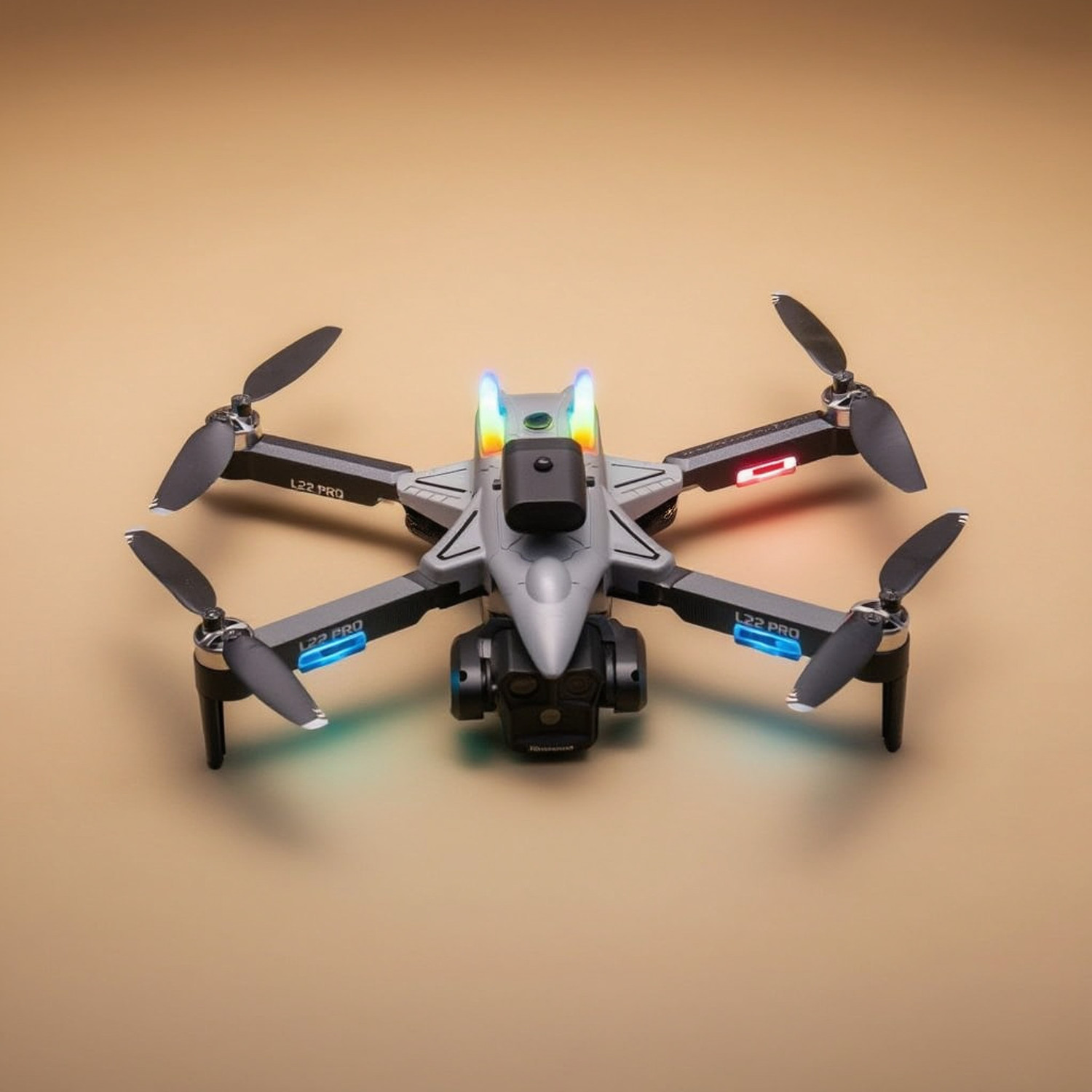 Image of PAPASpace 4K Dual Camera Drone with Obstacle Avoidance Brushless Motor WiFi FPV Gesture Drone