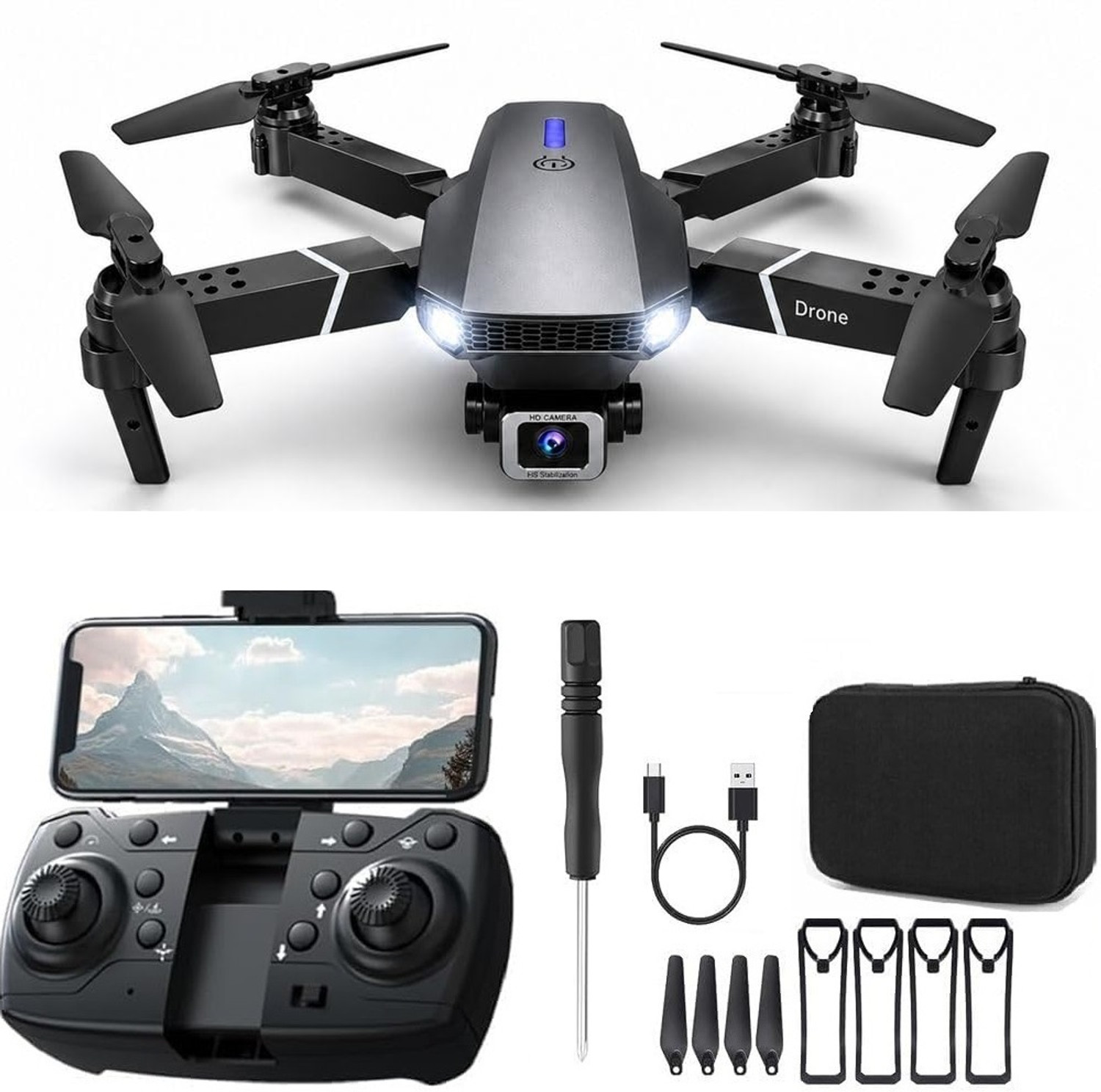 ANKIYAN WILLA 13. 4k dual camera mini drone E88 Pro Foldable WiFi Quadcopter GPS Trajectory Drone Price in India - Buy ANKIYAN WILLA 13. 4k dual camera mini drone E88 Pro Foldable WiFi Quadcopter GPS Trajectory Drone online at Flipkart.com