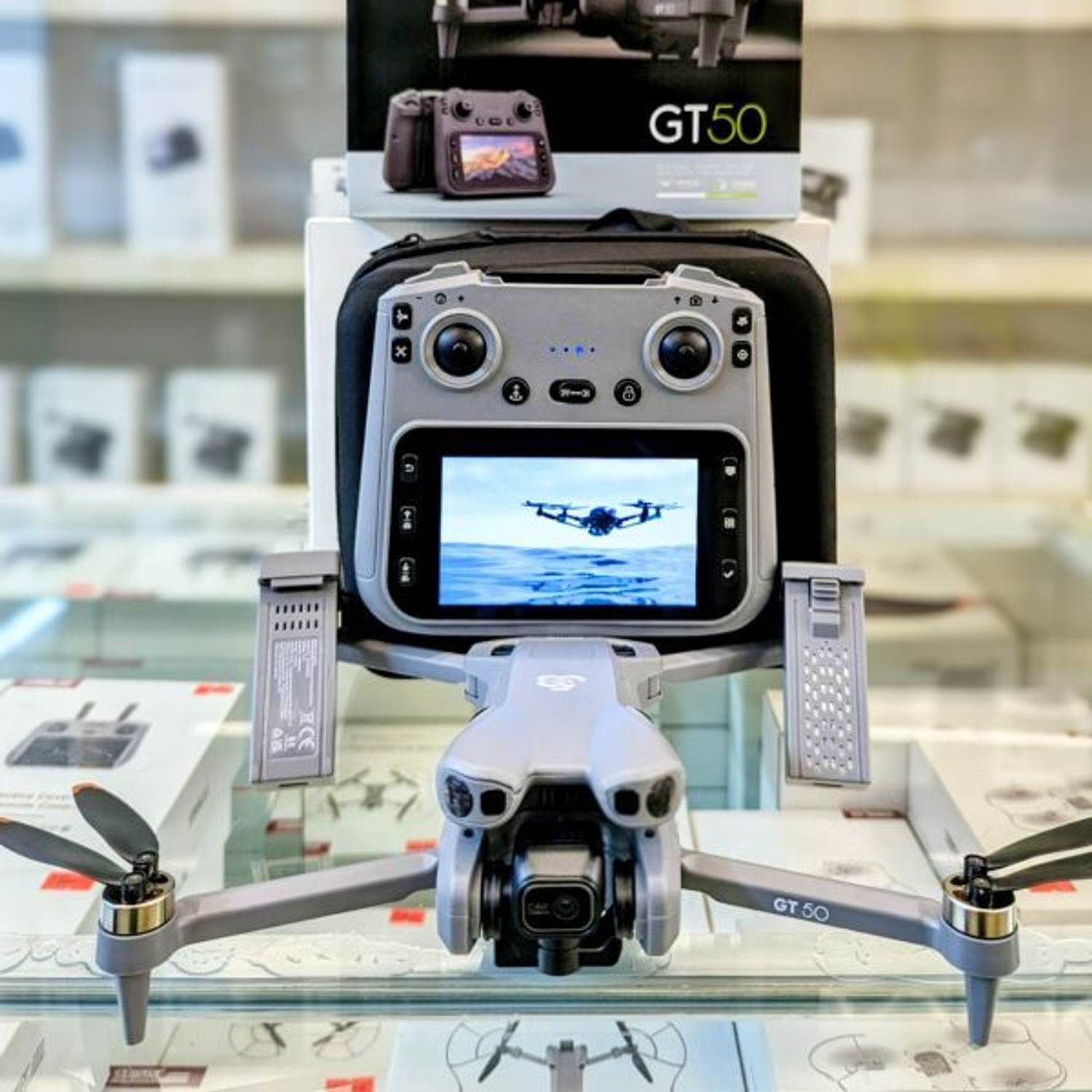 Image of Divine creation GT50 Pro Foldable 4K GPS Smart Drone with HD Camera,Optical Flow Positioning C2 Drone