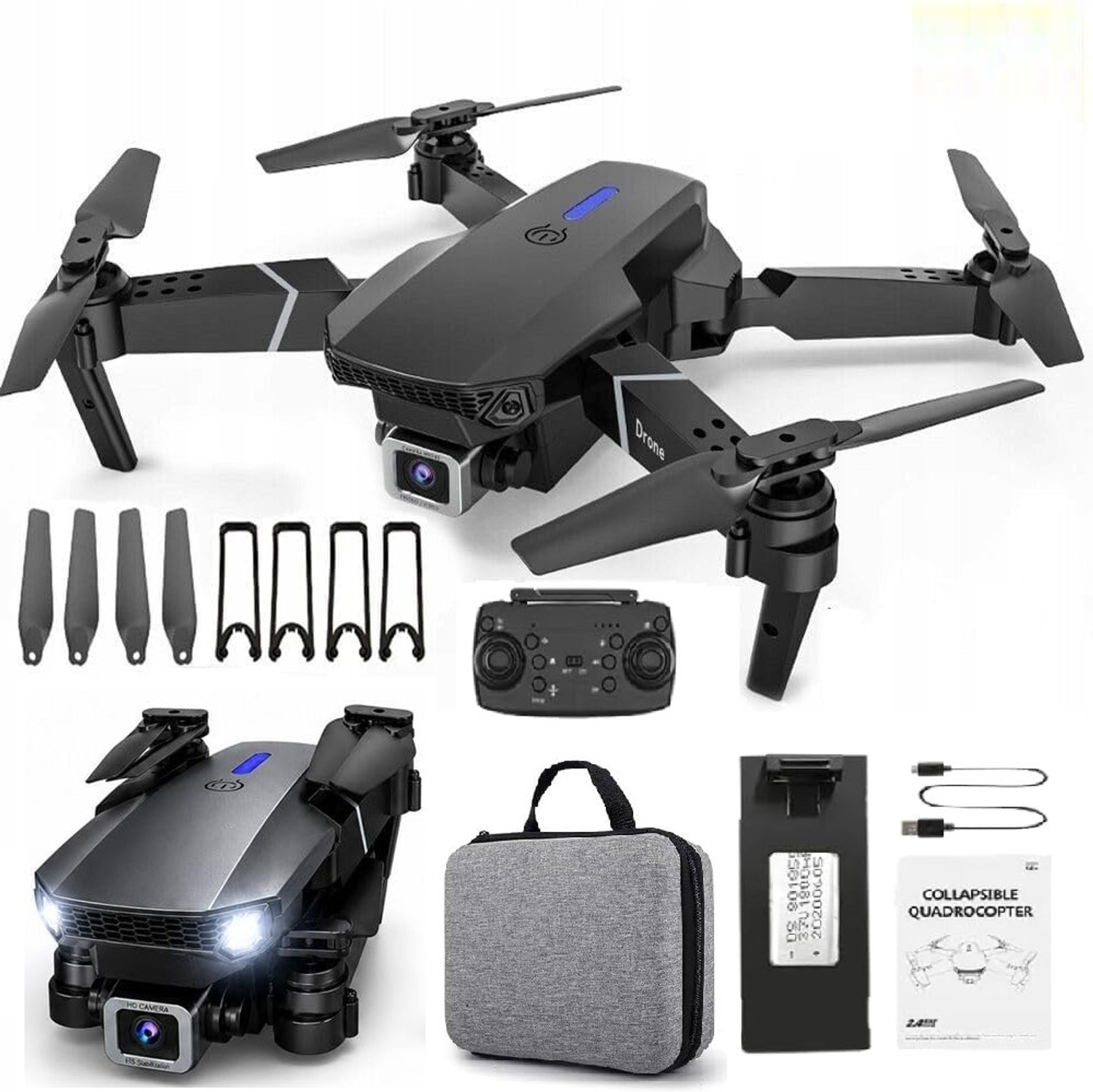FLORASTICK E88 Pro Drone upgraded version 4k dual camera WIFI drone Smart Gestures Drone Price in India - Buy FLORASTICK E88 Pro Drone upgraded version 4k dual camera WIFI drone Smart Gestures Drone online at Flipkart.com