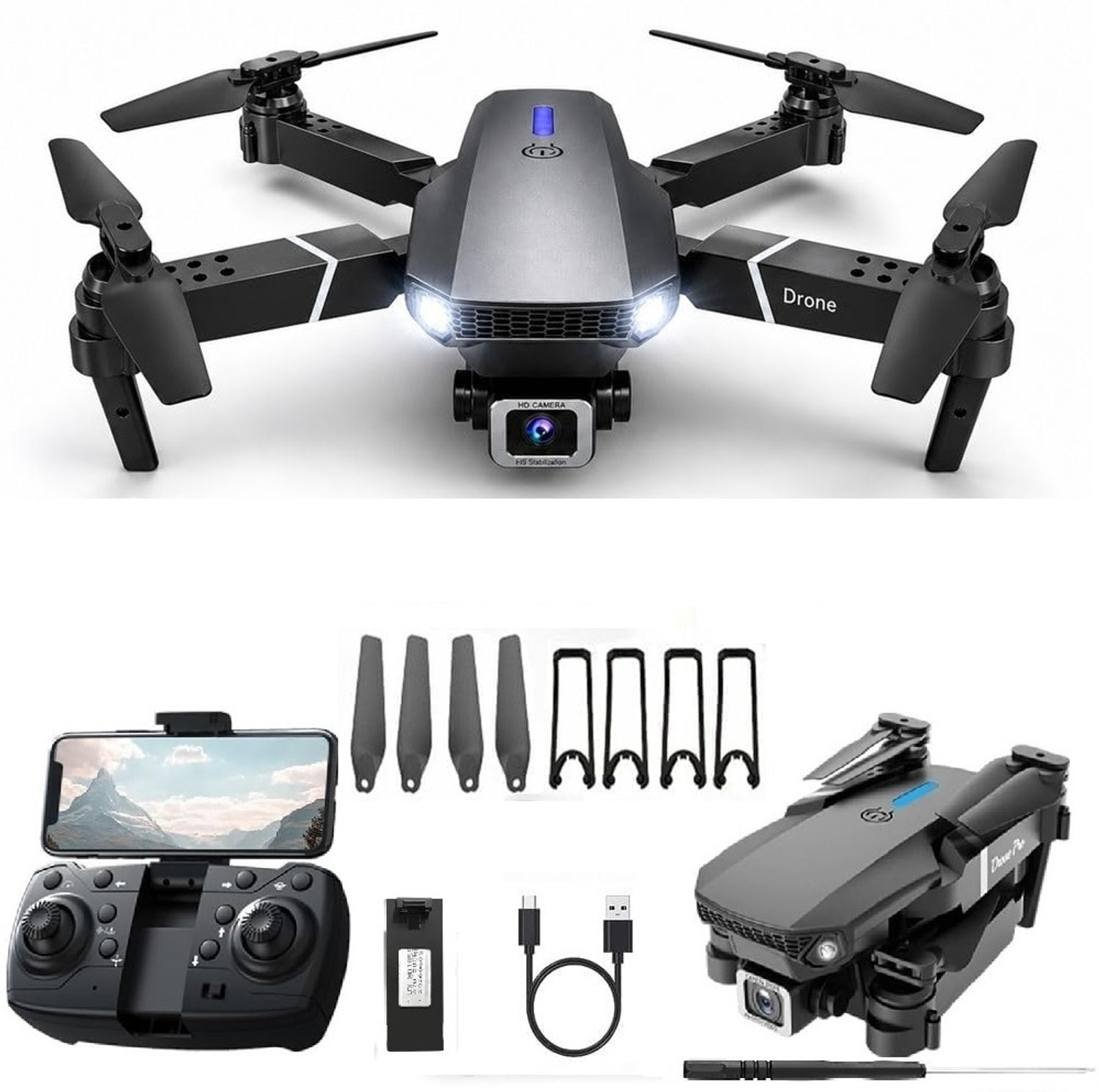 RIVALSTICK Remote control Drone with 4k Camera Altitude Hold One Key Take Off/Landing Drone Price in India - Buy RIVALSTICK Remote control Drone with 4k Camera Altitude Hold One Key Take Off/Landing Drone online at Flipkart.com