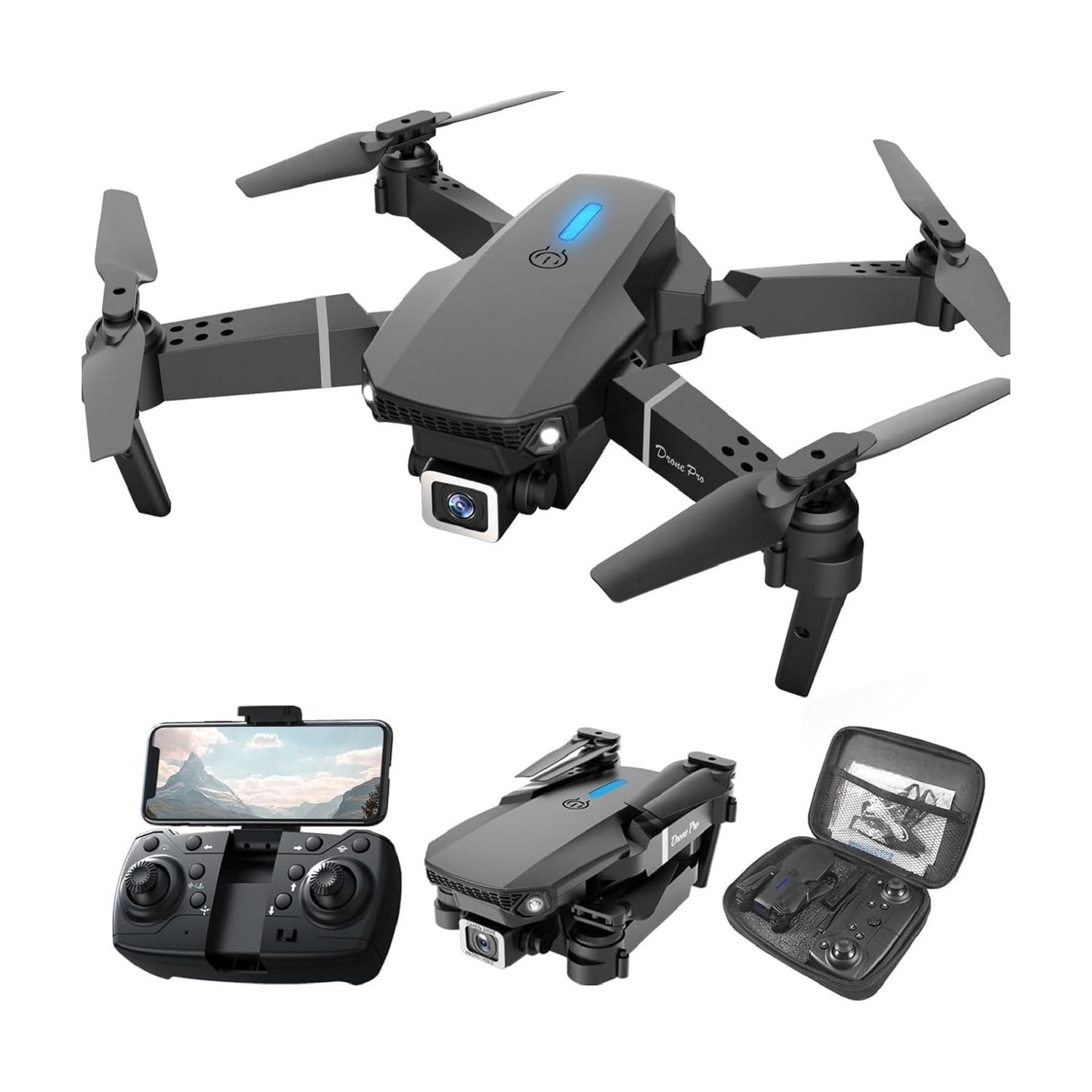 DRAVYA IMPEX RC Drone with 4k Camera Foldable 1080P HD Drone with FPV Live Video Drone Drone Price in India - Buy DRAVYA IMPEX RC Drone with 4k Camera Foldable 1080P HD Drone with FPV Live Video Drone Drone online at Flipkart.com